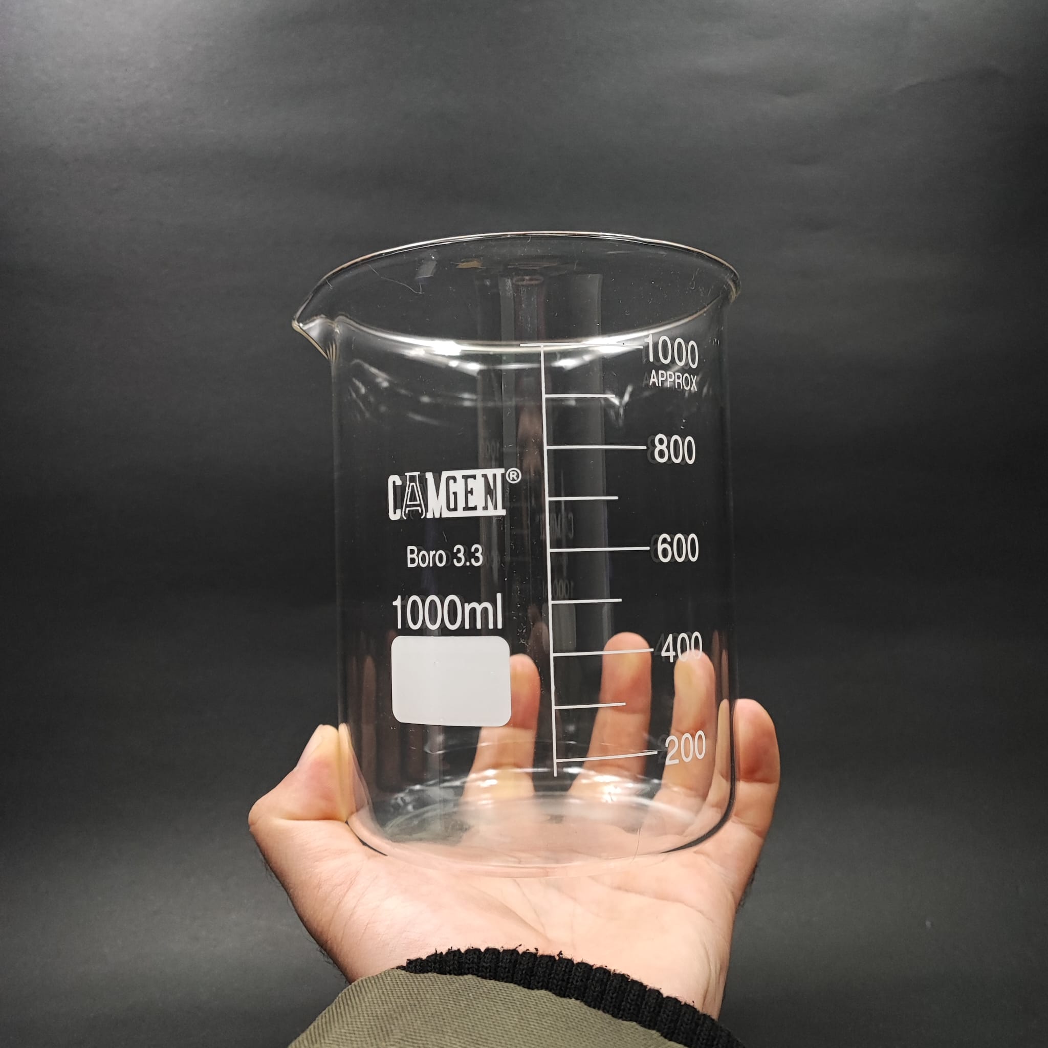 CAM BEHER 1000 ML - ISIYA DAYANIKLI CAM BEHER