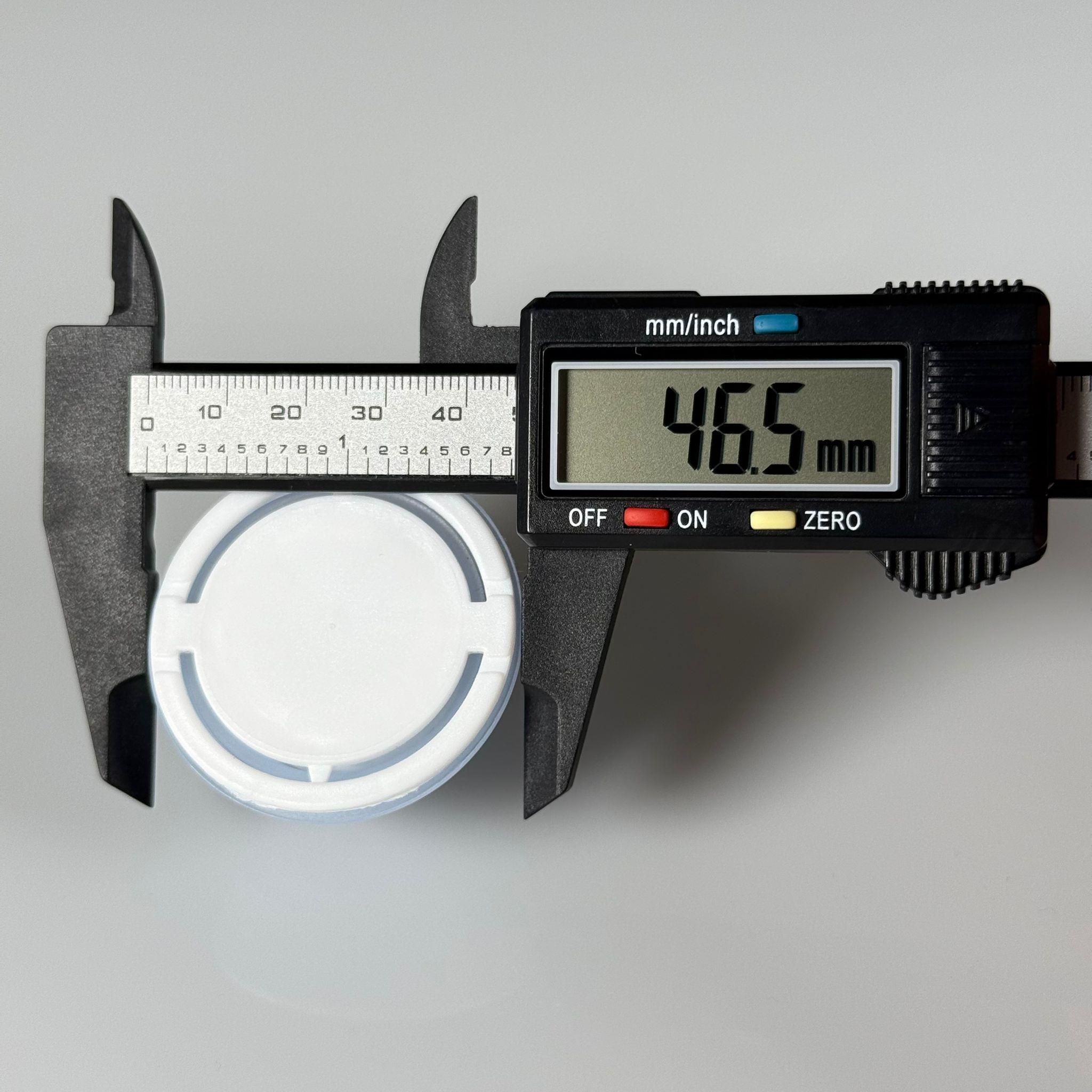 42 MM P2 K CL NATÜREL BEYAZ BERİCAP (SOLVENT VE TİNER TENEKESİ İÇİN) - TENEKE İÇİN PLASTİK KAPAK - YEDEK KİMYASAL TENEKE KAPAĞI - Çakma Metal TENEKE Kapağı