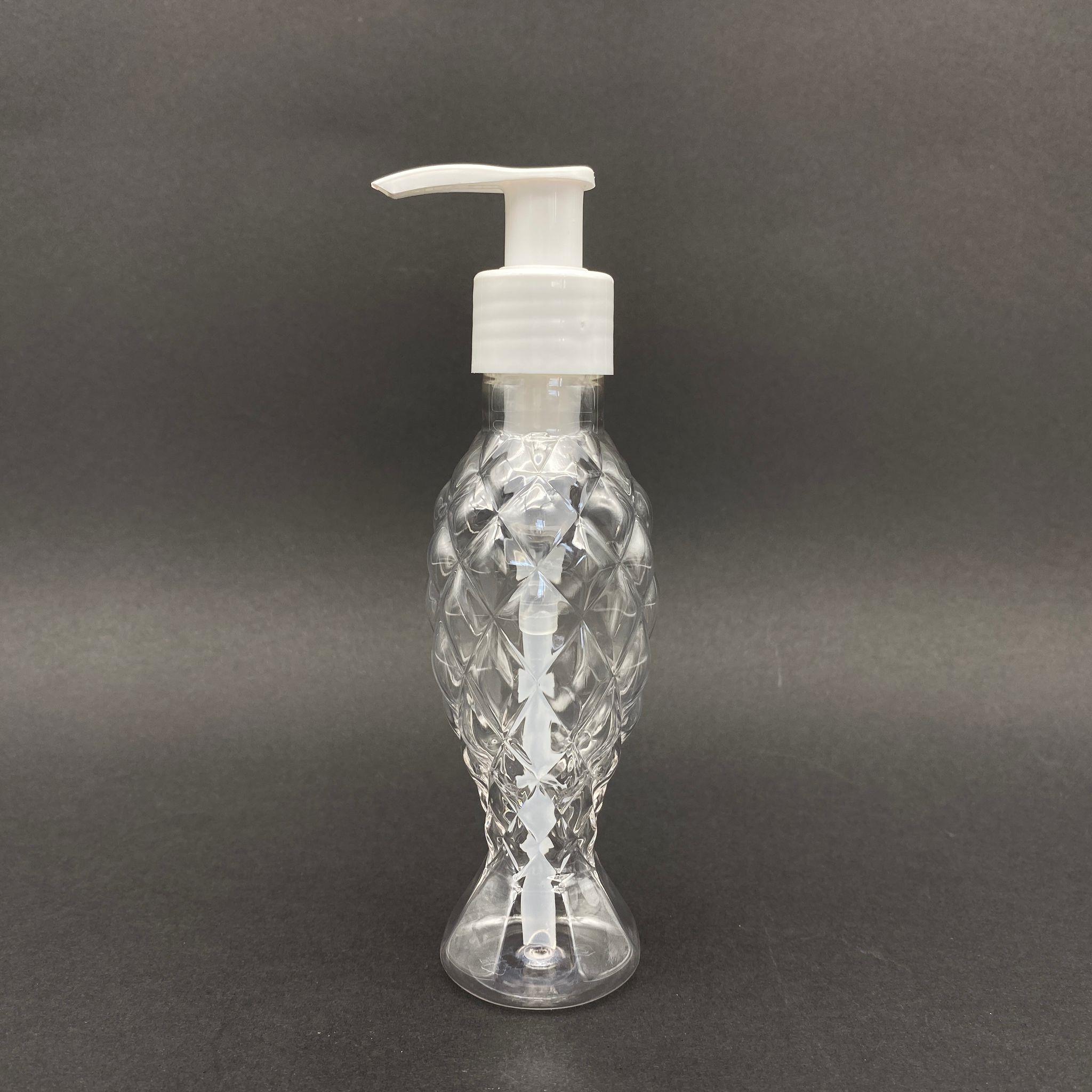 100 CC BALIKSIRTI ŞİŞE - BEYAZ POMPALI TAKIM - 100 ML POMPALI PLASTİK ŞİŞE