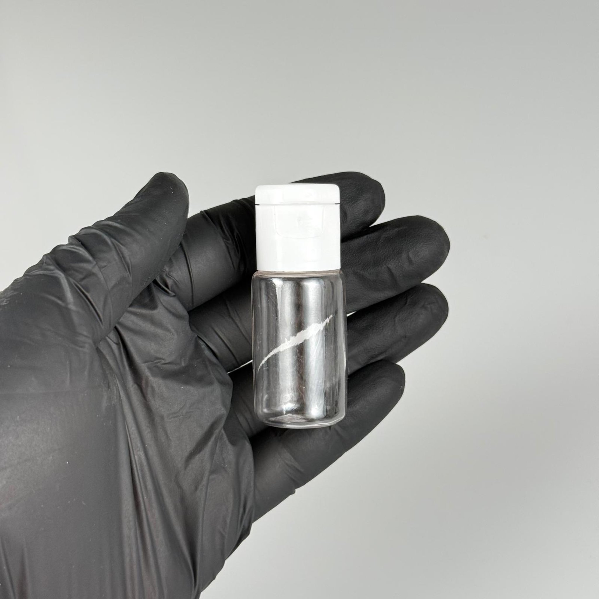 10 ML AÇILIR KAPAKLI PET ŞİŞE - 10 CC ŞEFFAF ŞİŞE + BEYAZ FLİPTOP KAPAKLI TAKIM