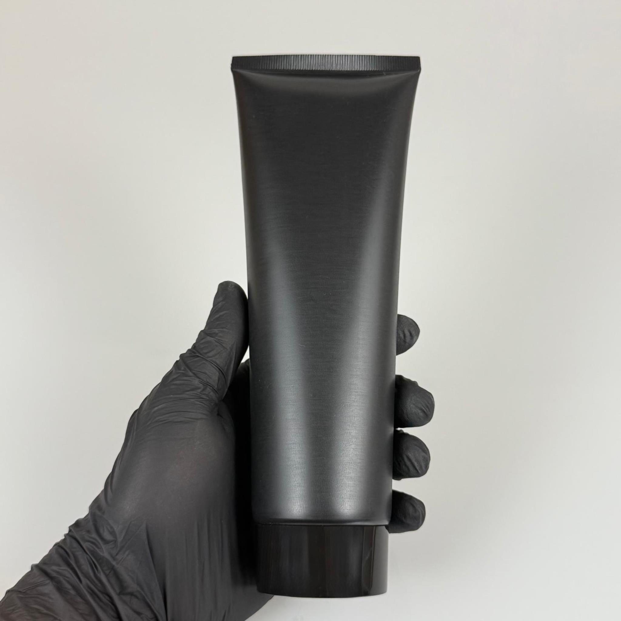 KOZMETİK İÇİN SİYAH BOŞ KREM TÜPÜ KAPAKLI - 250 ML - MERHEM TÜPÜ - PLASTİK MANÜEL DOLDURULABİLİR BOŞ TÜP - LİPGLOSS TÜP - DUDAK PARLATICISI TÜPÜ - BAL DOLUMU İÇİN PLASTİK TÜP