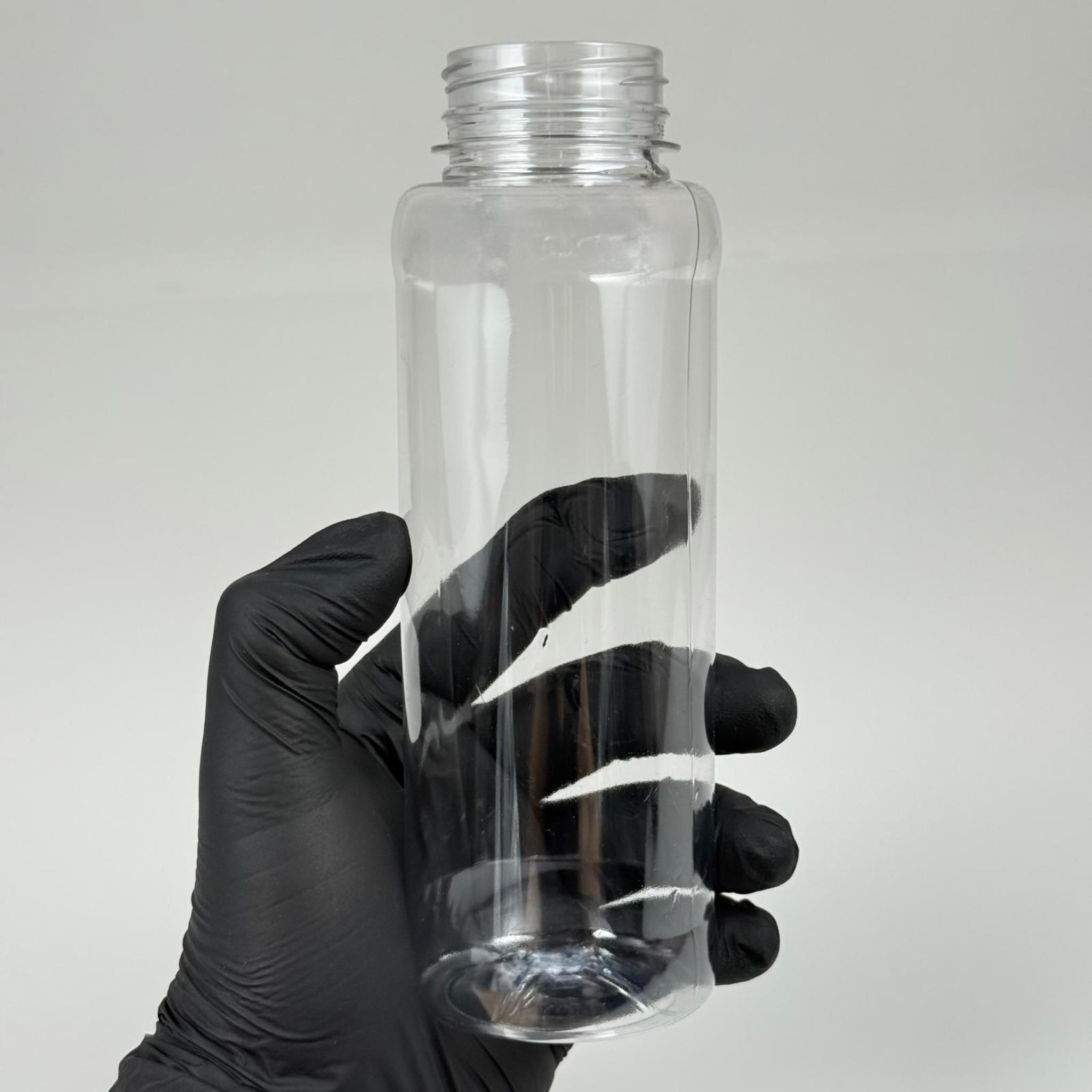 330 CC DÜZ GENİŞ AĞIZLI PET ŞİŞE KAPAKSIZ (38 AĞIZ) - 330 ML DETOKS MEYVE SUYU ŞİŞESİ