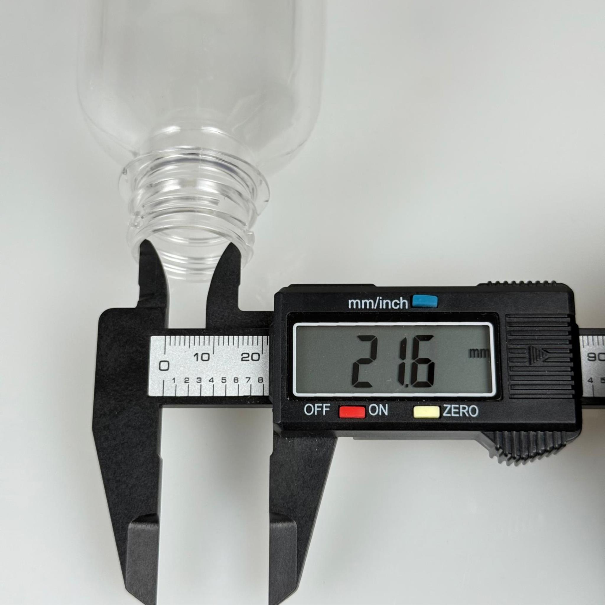 330 CC DÜZ UZUN MODEL ŞEFFAF PET ŞİŞE KAPAKSIZ (28 AĞIZ)