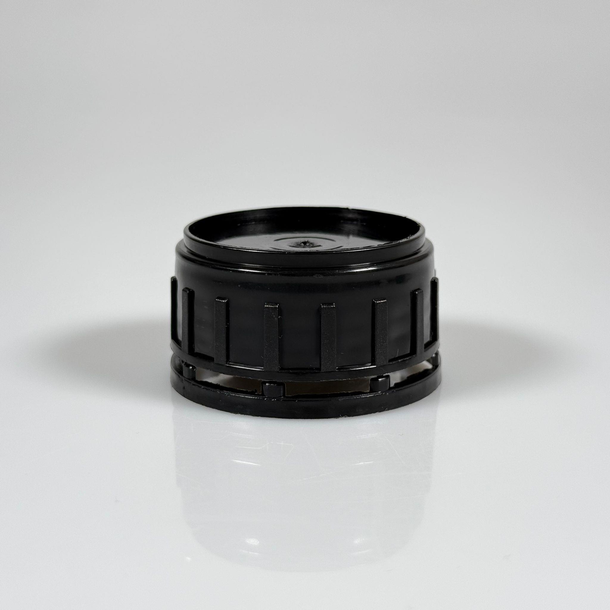 50 MM KÖPÜK CONTALI SİYAH VENTİLLİ PLASTİK KAPAK - SK50 PLASTİK KAPAK (TARIM BİDONU İÇİN)