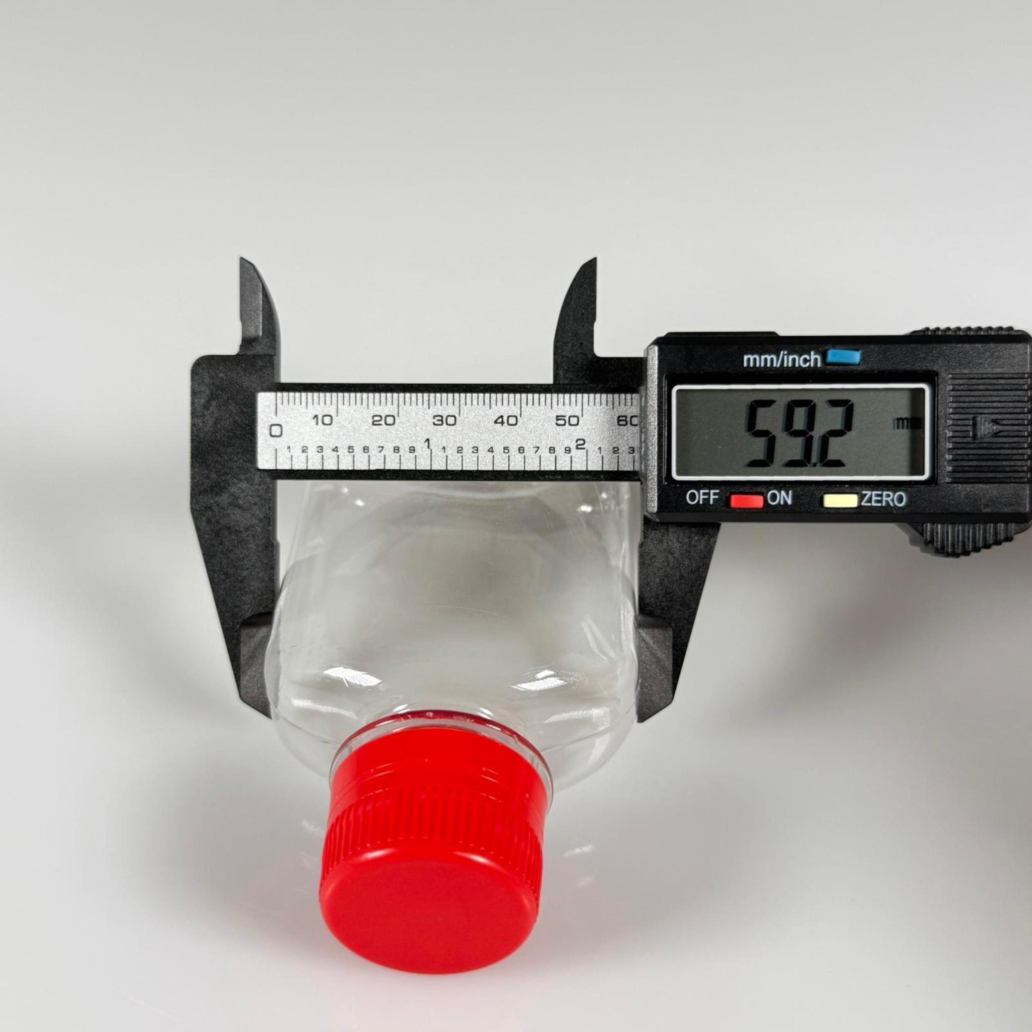 100 CC KİLİTLİ CONTALI KAPAKLI PLASTİK ŞİŞE - 100 ML PET ŞİŞE KALIN (15 GR) - ELLE KAPATARAK KİLİTLENİR SIZDIRMAZ KIRMIZI KAPAK - NUMUNE ŞİŞESİ