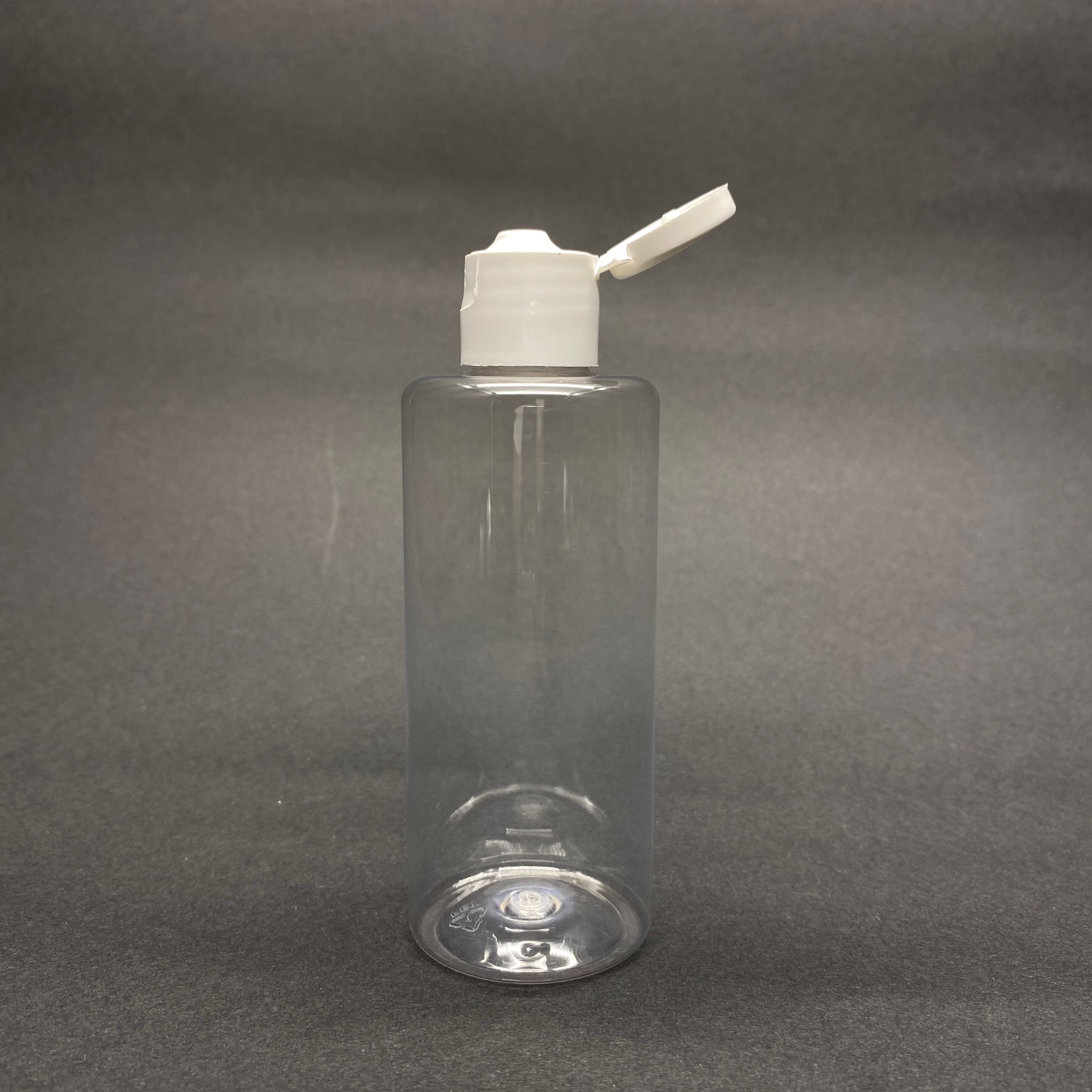 100 CC PLASTİK ŞİŞE - BEYAZ FLİPTOP KAPAKLI  - 100 ML AÇILIR KAPANIR AKITICILI KAPAKLI PET ŞİŞE - promosyon kolonya için pet şişe