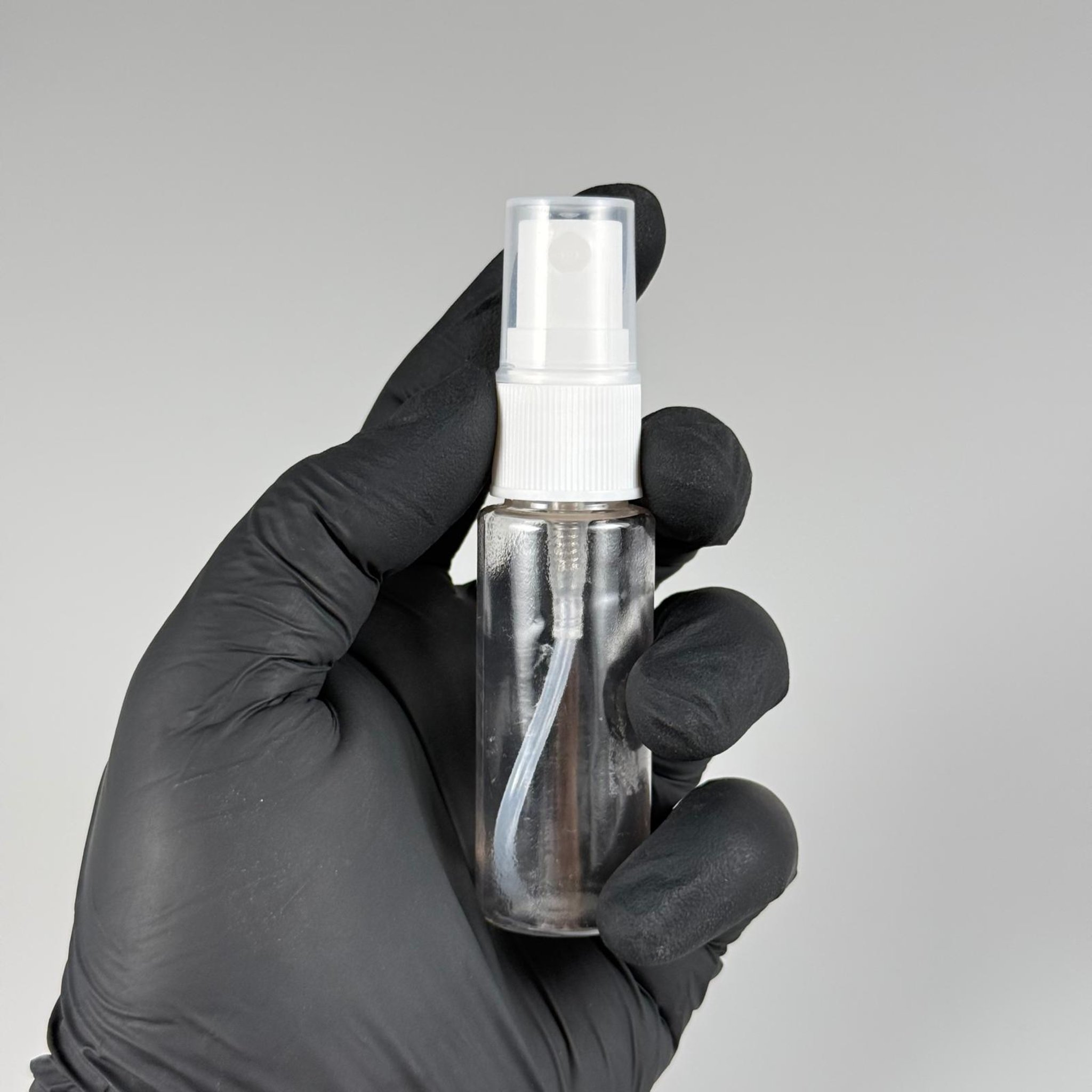 20 CC ŞEFFAF PET ŞİŞE - BEYAZ SPREYLİ TESTER 20 ML PLASTİK ŞİŞE
