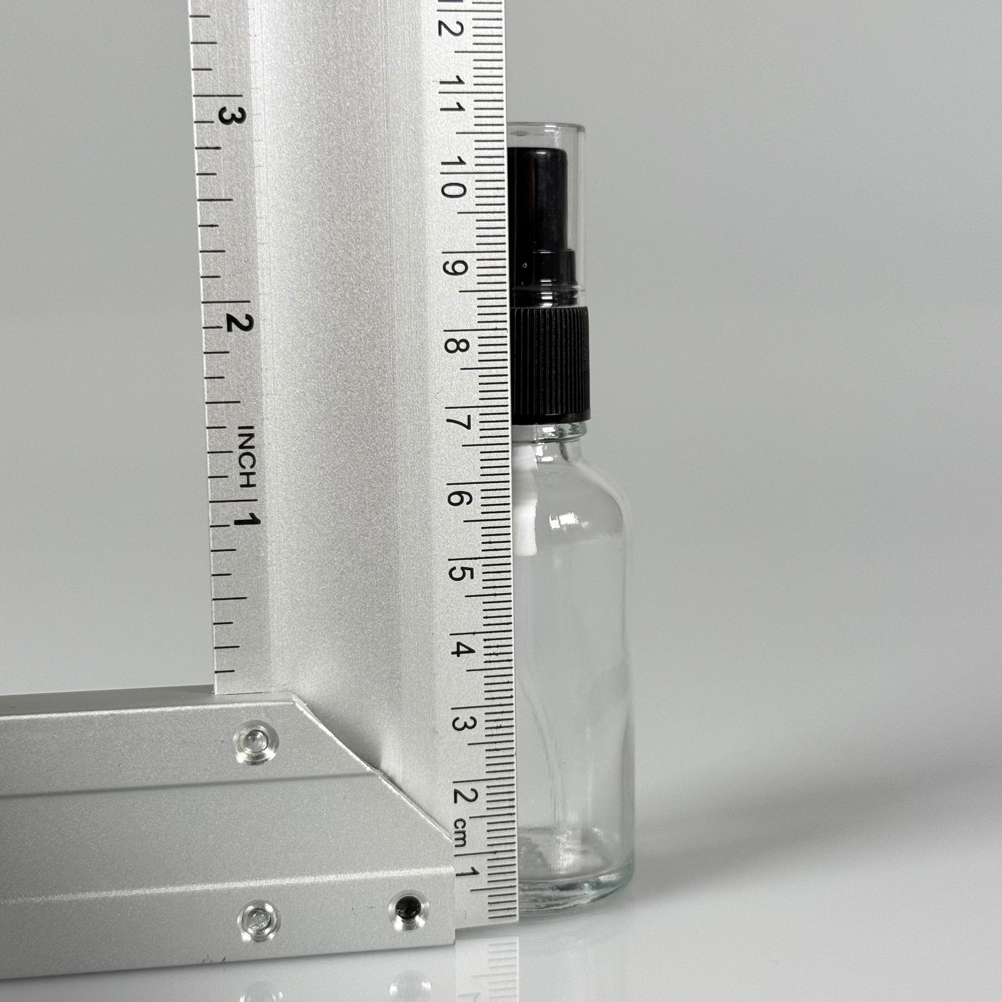 30 ml Farmasötik Plastik Uzun Nozullu Mist Oral Boğaz Spreyli Şeffaf Cam Şişe - 30 CC SİYAH ORAL BOĞAZ SPREYLİ CAM ŞİŞE