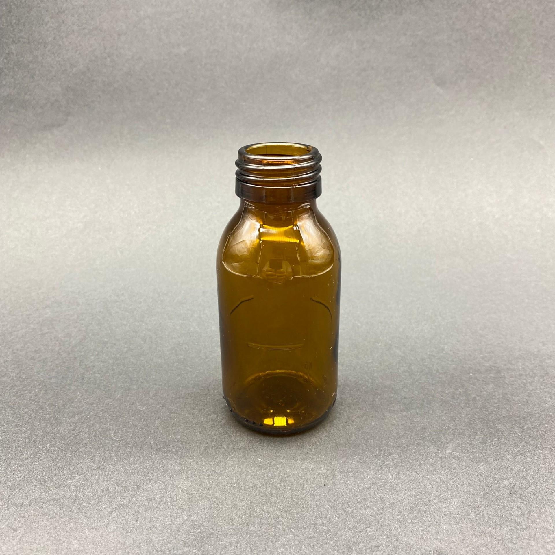 100 CC AMBER CAM ŞİŞE KAPAKSIZ (31 AĞIZ) - 100 ML CAM ŞİŞE - KAHVERENGİ - ŞİŞECAM ÜRÜN KODU: 760710