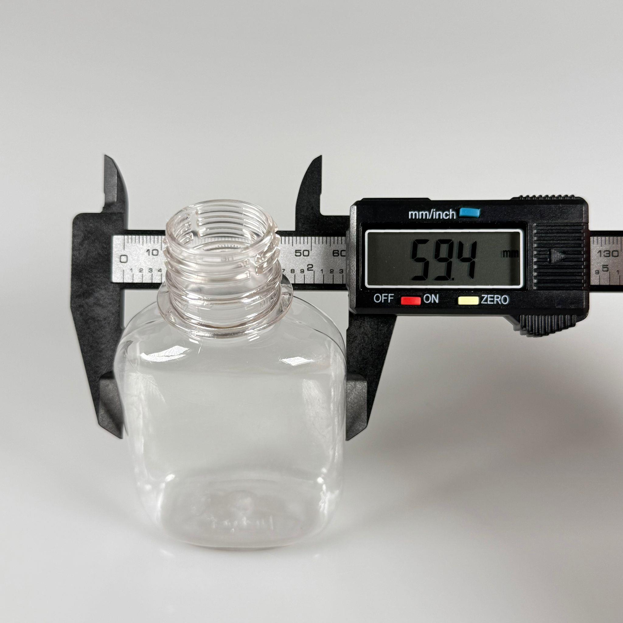 100 CC YASSI PET ŞİŞE - SİYAH KİLİTLİ KAPAKLI - 100 ML PET ŞİŞE KALIN (15 GR) - KAPAK MÜHÜRLENİR, NUMUNE İÇİN KULLANILABİLİR, SIZDIRMAZ