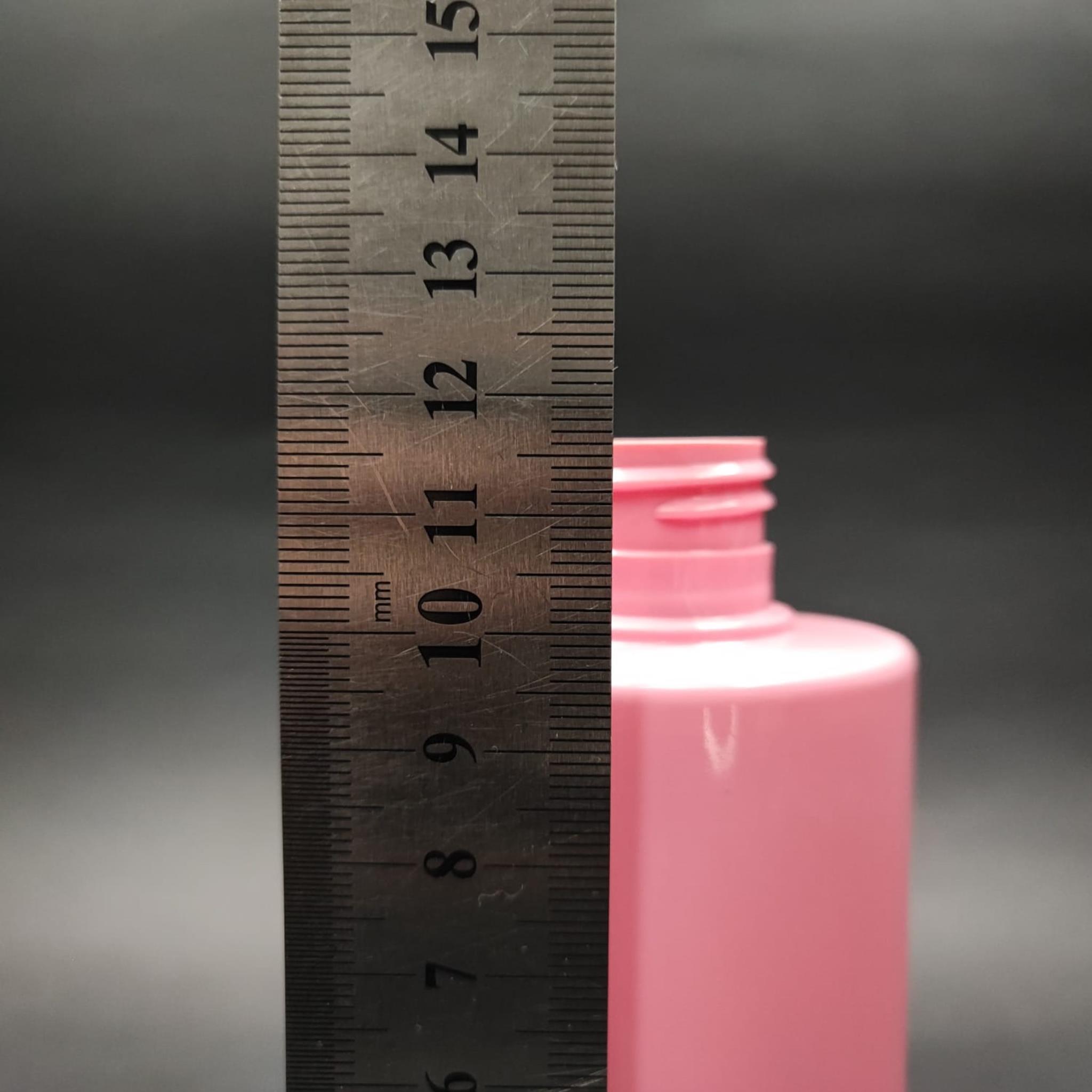 200 CC KÜT BOYUNLU SİLİNDİR PET ŞİŞE (24 GR) - KAPAKSIZ 24 AĞIZ - 200 ML PLASTİK ŞİŞE - PEMBE