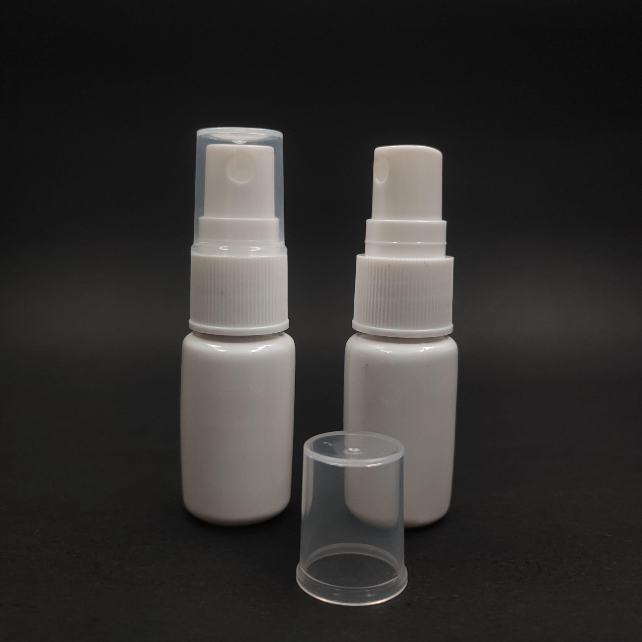 10 CC BEYAZ PET ŞİŞE - BEYAZ SPREYLİ TESTER 10 ML PLASTİK ŞİŞE