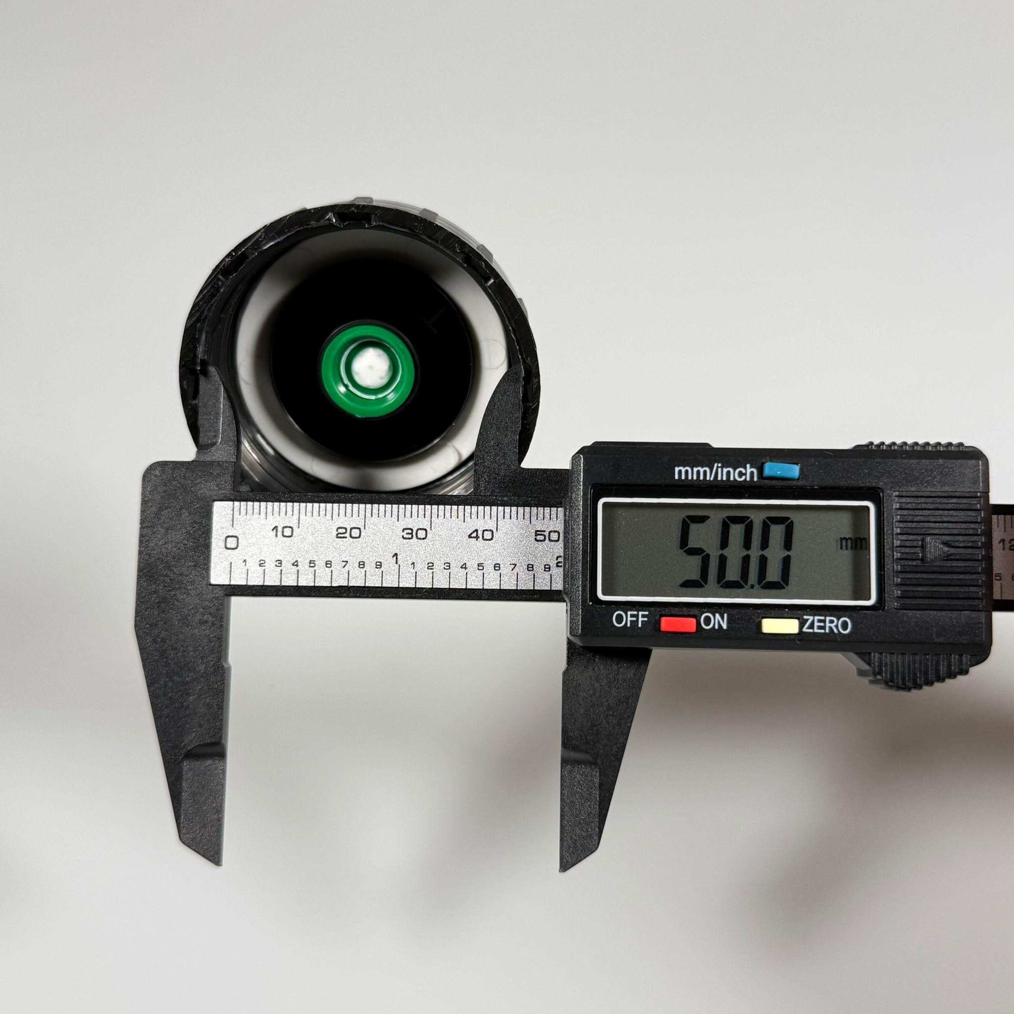 50 MM KÖPÜK CONTALI SİYAH VENTİLLİ PLASTİK KAPAK - SK50 PLASTİK KAPAK (TARIM BİDONU İÇİN)