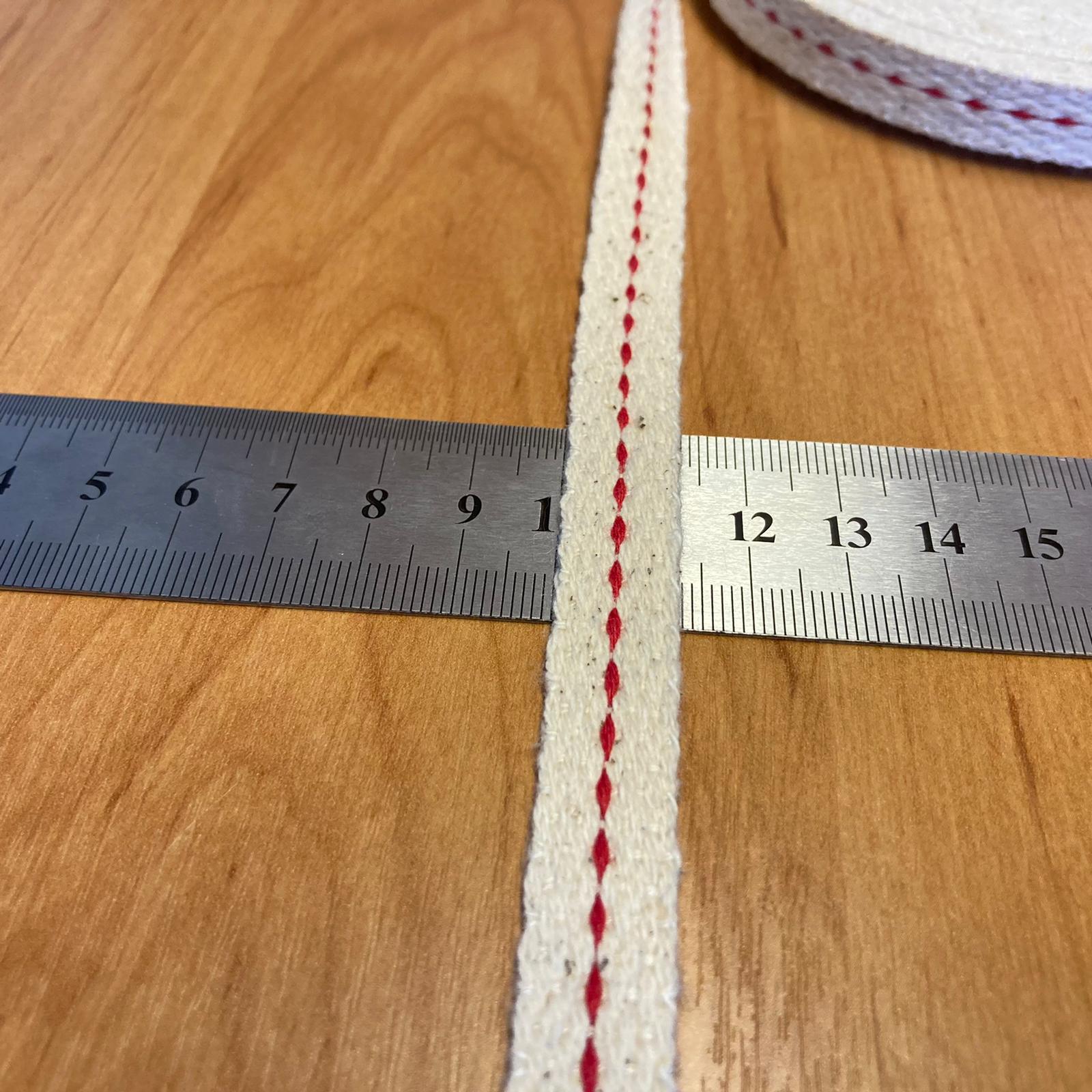 GAZ LAMBASI FİTİLİ NO:7 - 5 NO (GENİŞLİK 1,3 CM) - 10 METRE