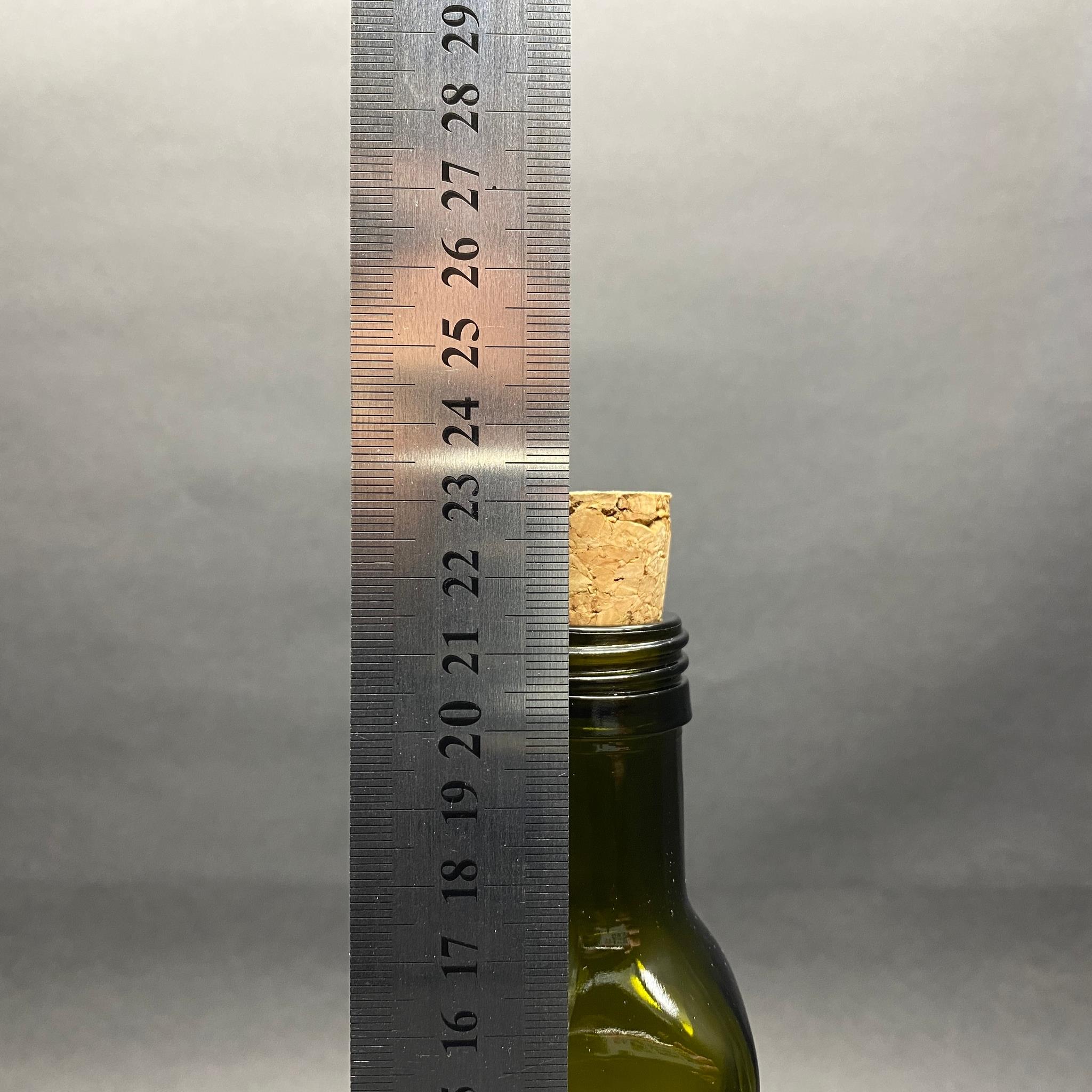 250 CC YEŞİL MARASKA CAM ŞİŞE - MANTAR TIPALI - 250 ML KÖŞELİ YAĞ ŞİŞESİ - SİRKE ŞİŞESİ