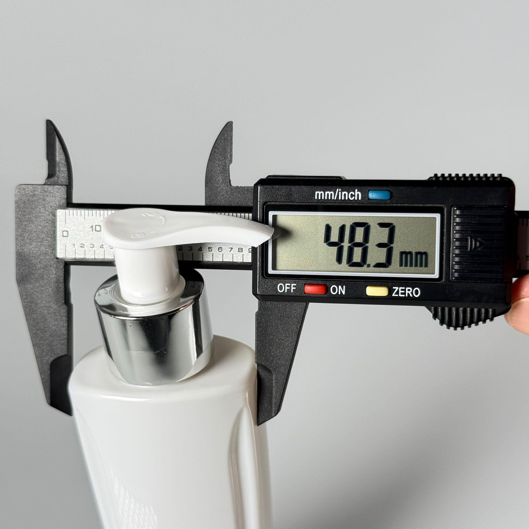 100 CC BEYAZ SERT PET ŞİŞE (LOREAL PARİS MODEL) GÜMÜŞ POMPALI - 100 ML KOZMETİK PET ŞİŞE