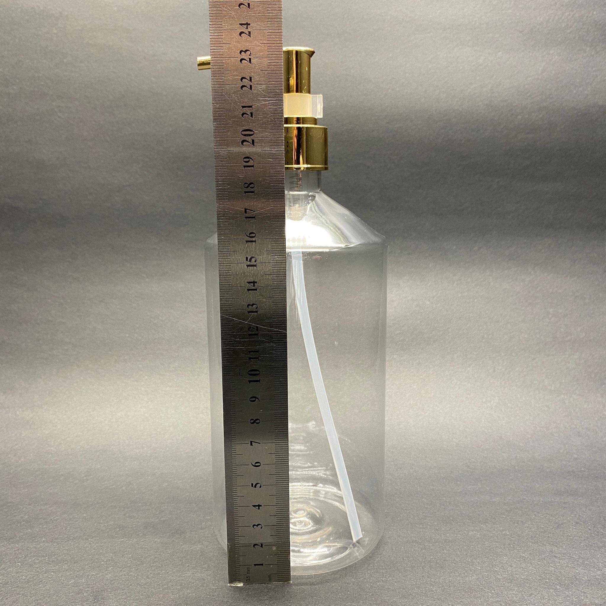 GOLD POMPALI SIVI SABUN ŞİŞESİ - 950 ML POMPALI PLASTİK ŞİŞE