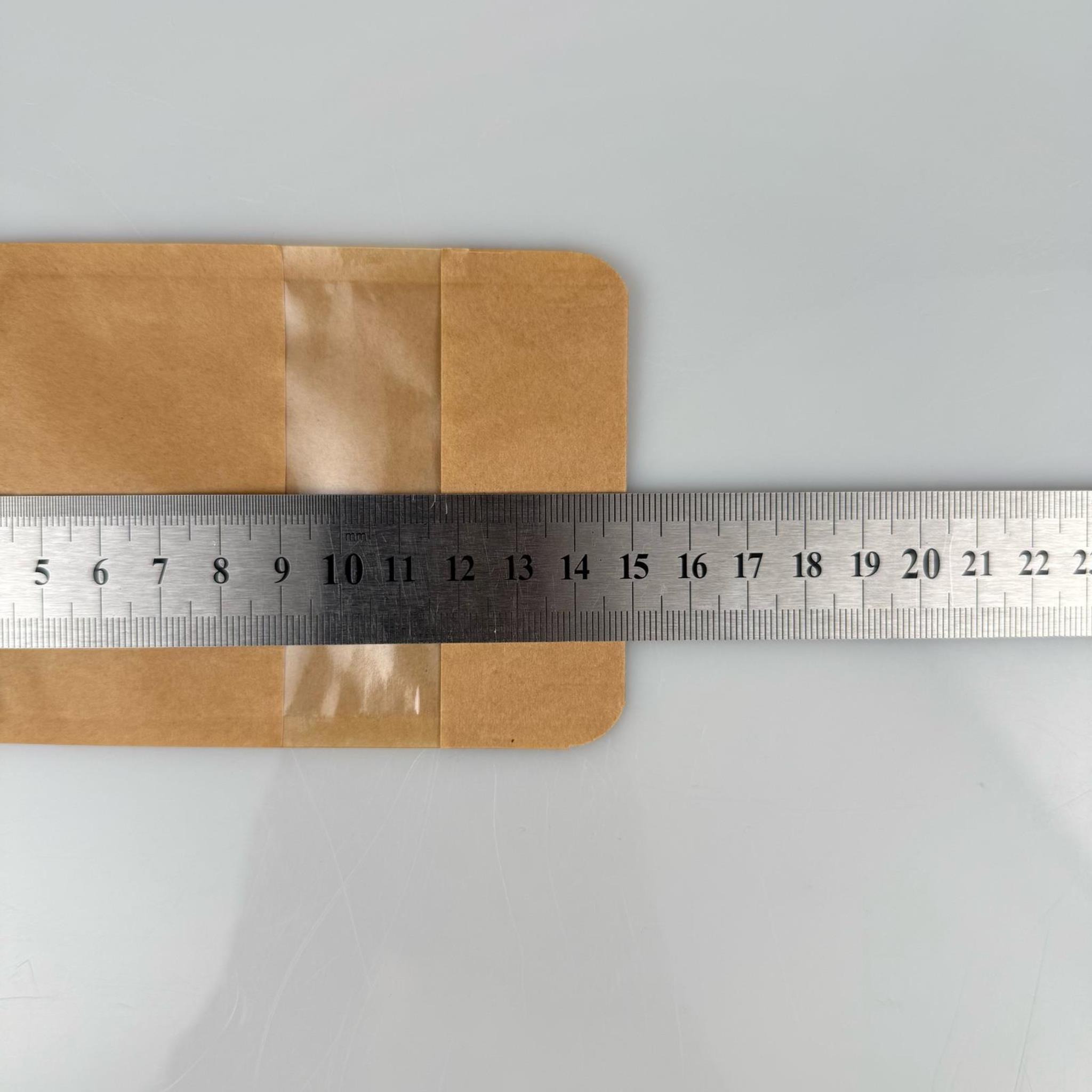 DOYPACK PENCERELİ - KRAFT AMBALAJ 8,5 X 14,5 CM - 50 GRAM - ÇEREZ, KURU KAHVE, KURUYEMİŞ, AKTAR VB İÇİN ÇITÇITLI KİLİTLİ KESE, KRAFT TORBA, ÇEREZLİK