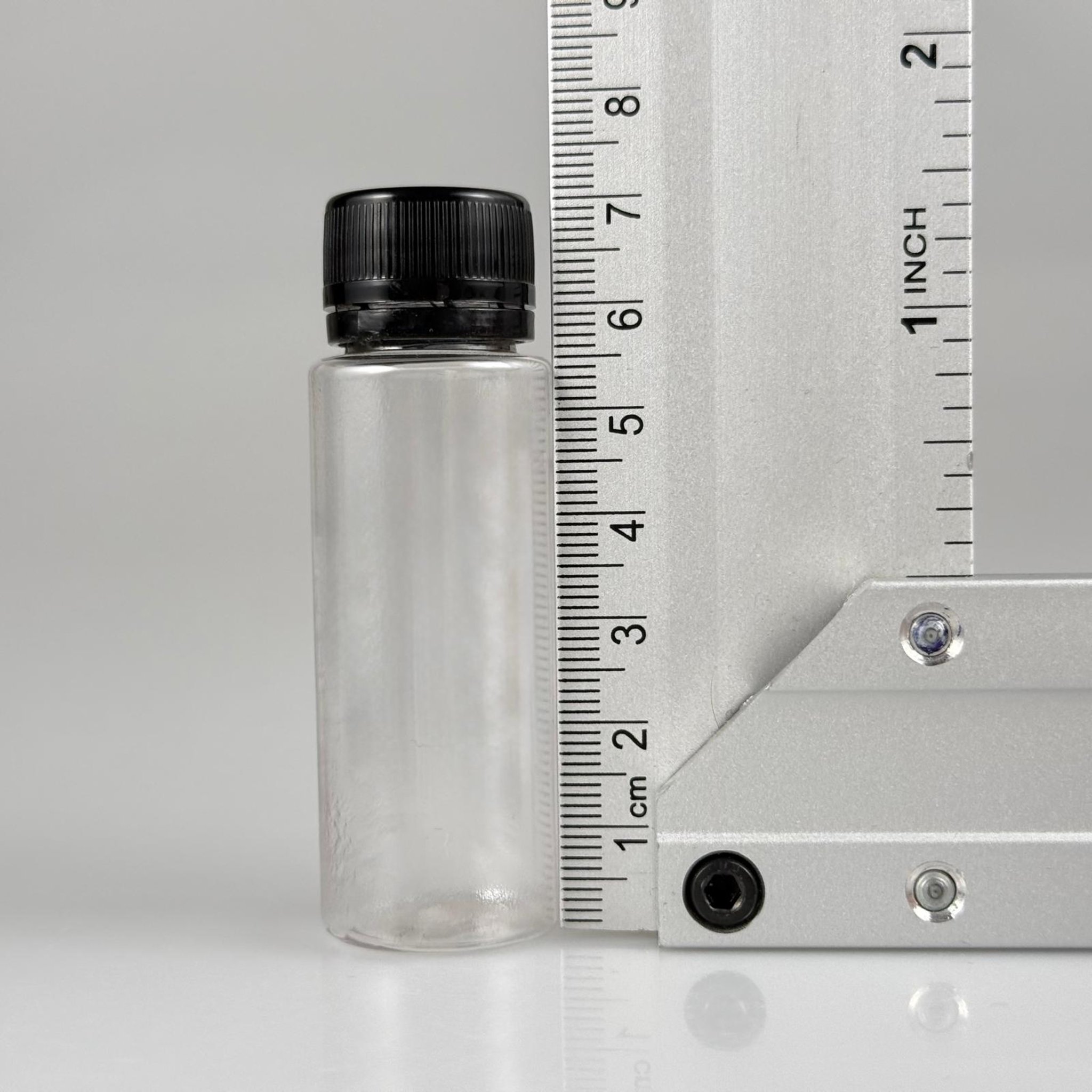 20 CC PET SHOT ŞİŞESİ  - KİLİTLİ SİYAH KAPAKLI KOLAJEN ŞİŞESİ - 20 ML PLASTİK ŞİŞE - ŞEFFAF (KİLİTLİ KAPAK SERTÇE BASTIRARAK KAPANIR)
