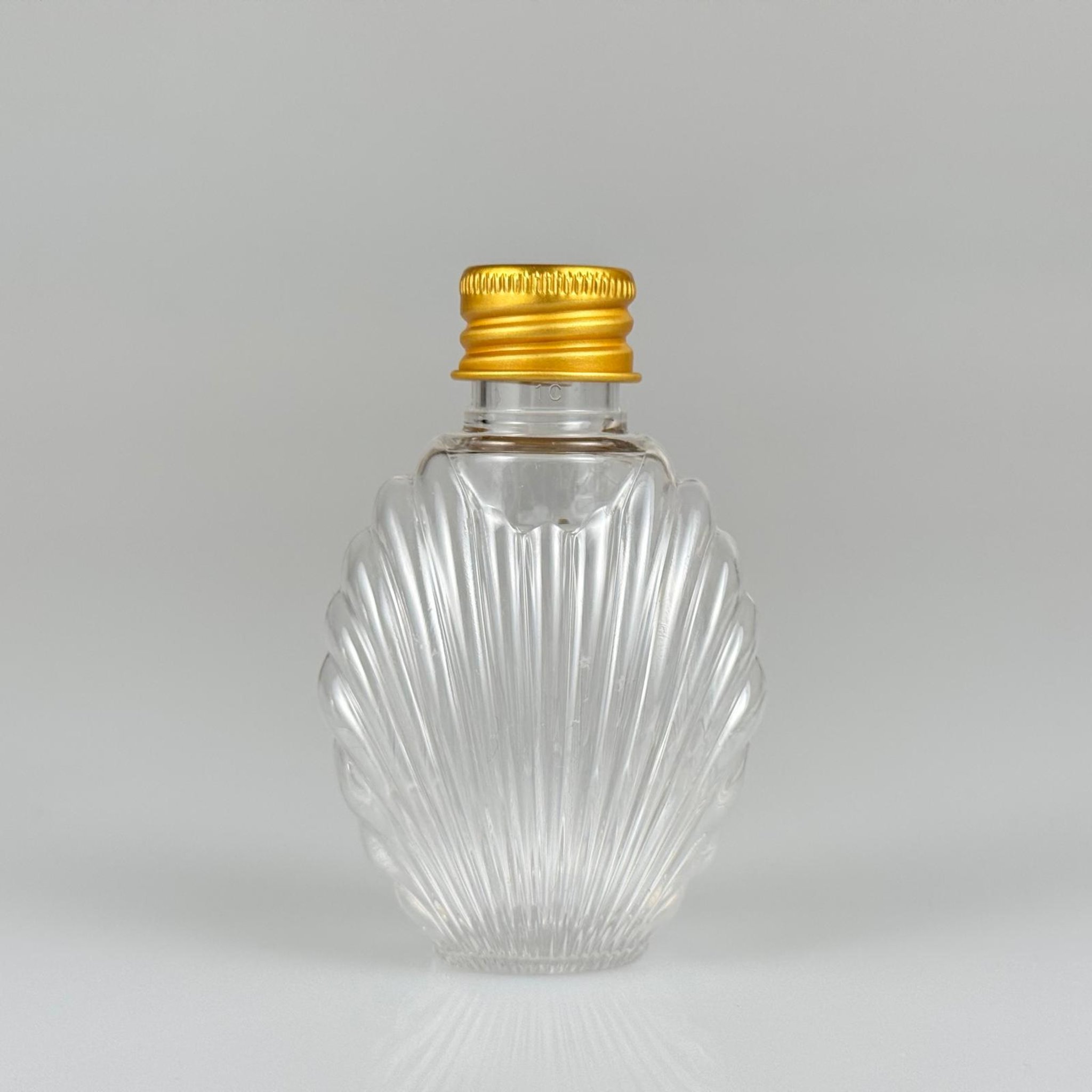 40 CC ŞEFFAF İSTİRİDYE PET ŞİŞE + KÖPÜK CONTALI GOLD ALÜMİNYUM METAL KAPAKLI TAKIM - 40 ML KAPAKLI CAMPET ŞİŞE