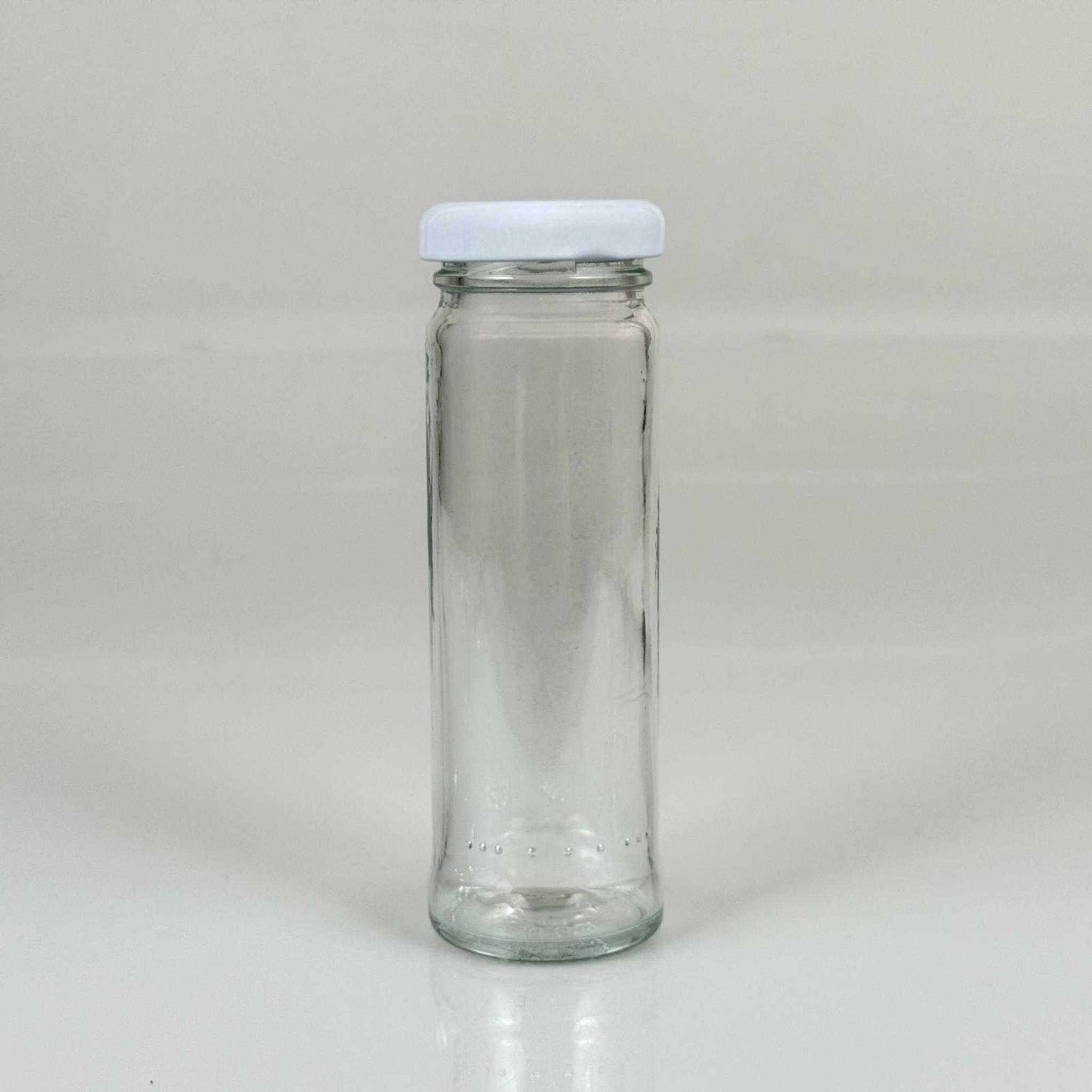 105 CC UZUN CAM KAVANOZ - BEYAZ METAL KAPAKLI - 105 ML UZUN KAVANOZ ŞİŞECAM ÜRÜN KODU: 140111