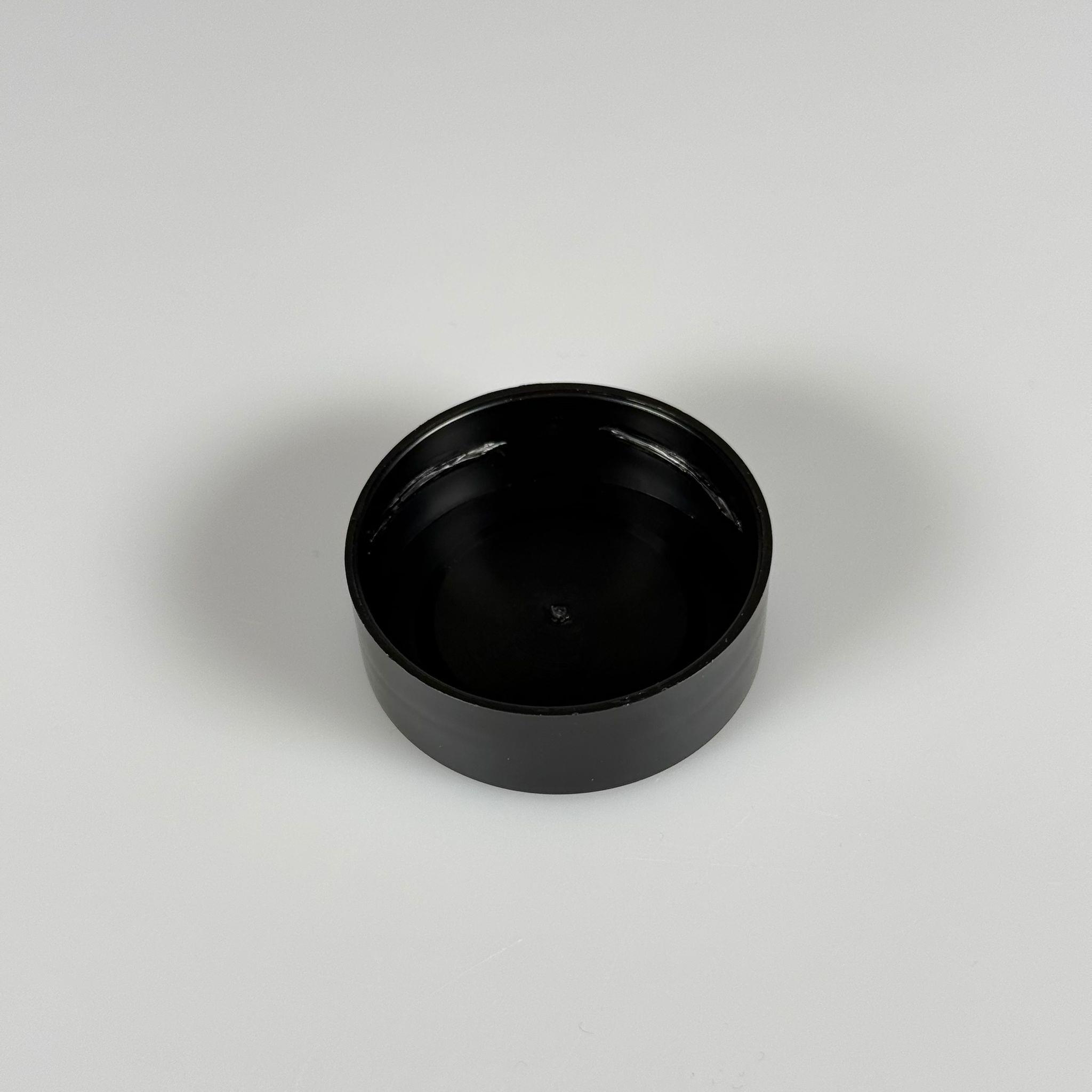 43 MM TWİST - OFF PLASTİK DERİN ÜSTÜ KUMLAMA KAPAK SİYAH