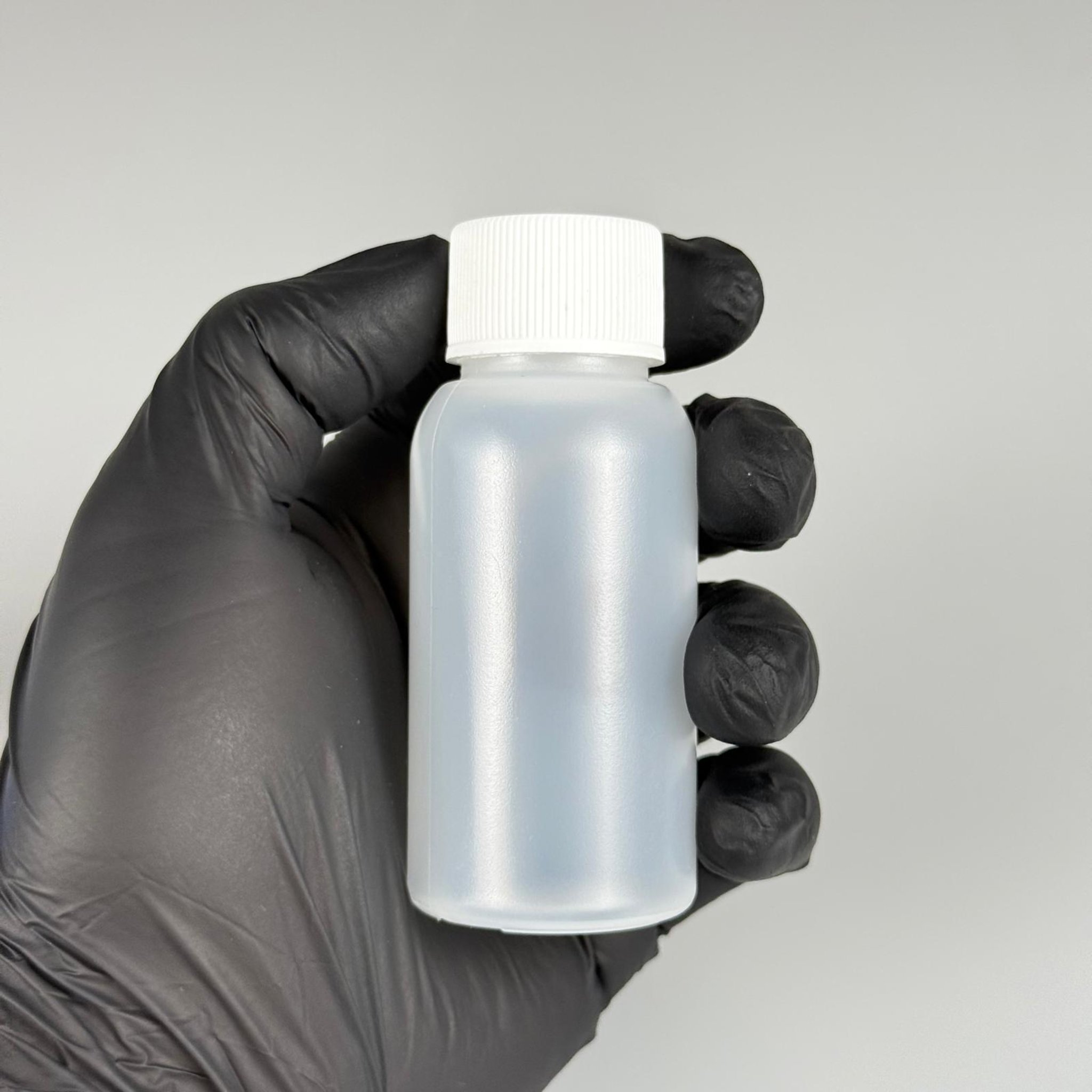 50 ML SIKILABİLİR YUMUŞAK POLİETİLEN PE PLASTİK ŞİŞE - CONTALI BEYAZ KAPAKLI - 50 cc sos, yağ, kartuş, mürekkep vb için boş şişeler