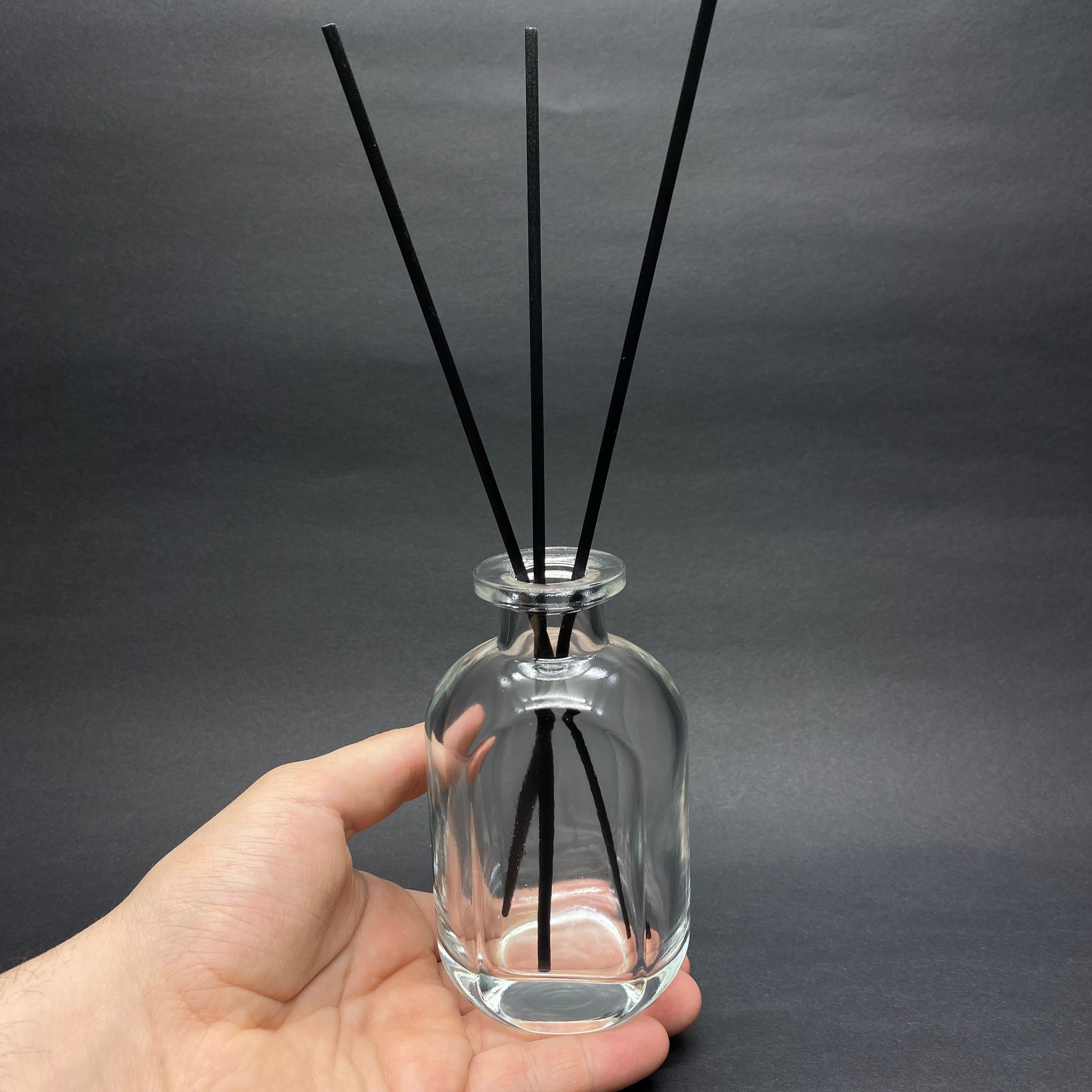 150 CC CAM BAMBU ODA KOKUSU ŞİŞESİ - 150 ML DİFFUSER CAM ŞİŞE + GOLD MANTAR TIPA + 3 ADET 24 CM FİBER BAMBU ÇUBUK