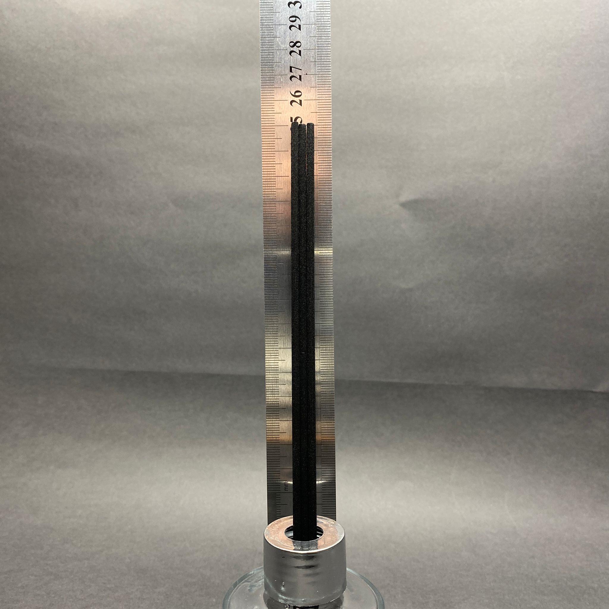 100 CC YUVARLAK BAMBU CAM BAMBU ODA KOKUSU ŞİŞESİ - 100 ML ÇUBUKLU SİLİNDİR BAMBU ODA KOKUSU ŞİŞESİ - DİFÜZÖR ŞİŞE- CAM ŞİŞE + GÜMÜŞ PLASTİK KAPAK + PLASTİK TIPA + 3 ADET FİBER SİYAH BAMBU ÇUBUK