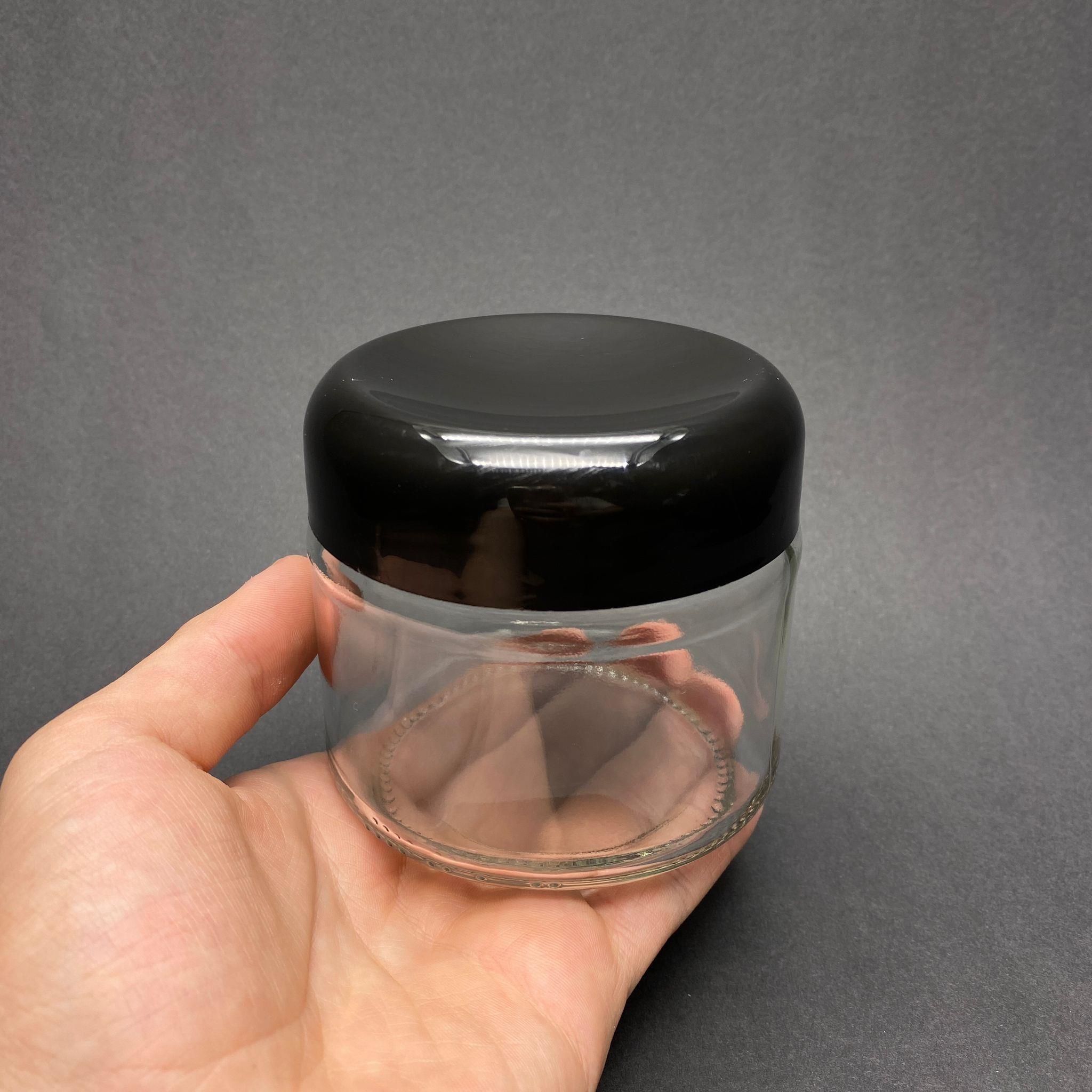 300 CC CAM KAVANOZ - (SİLME HACİM 330 ML) SİYAH PLASTİK KAPAKLI - 300 ML CAM KAVANOZ - MAGNOLİA KAVANOZU - PAŞABAHÇE