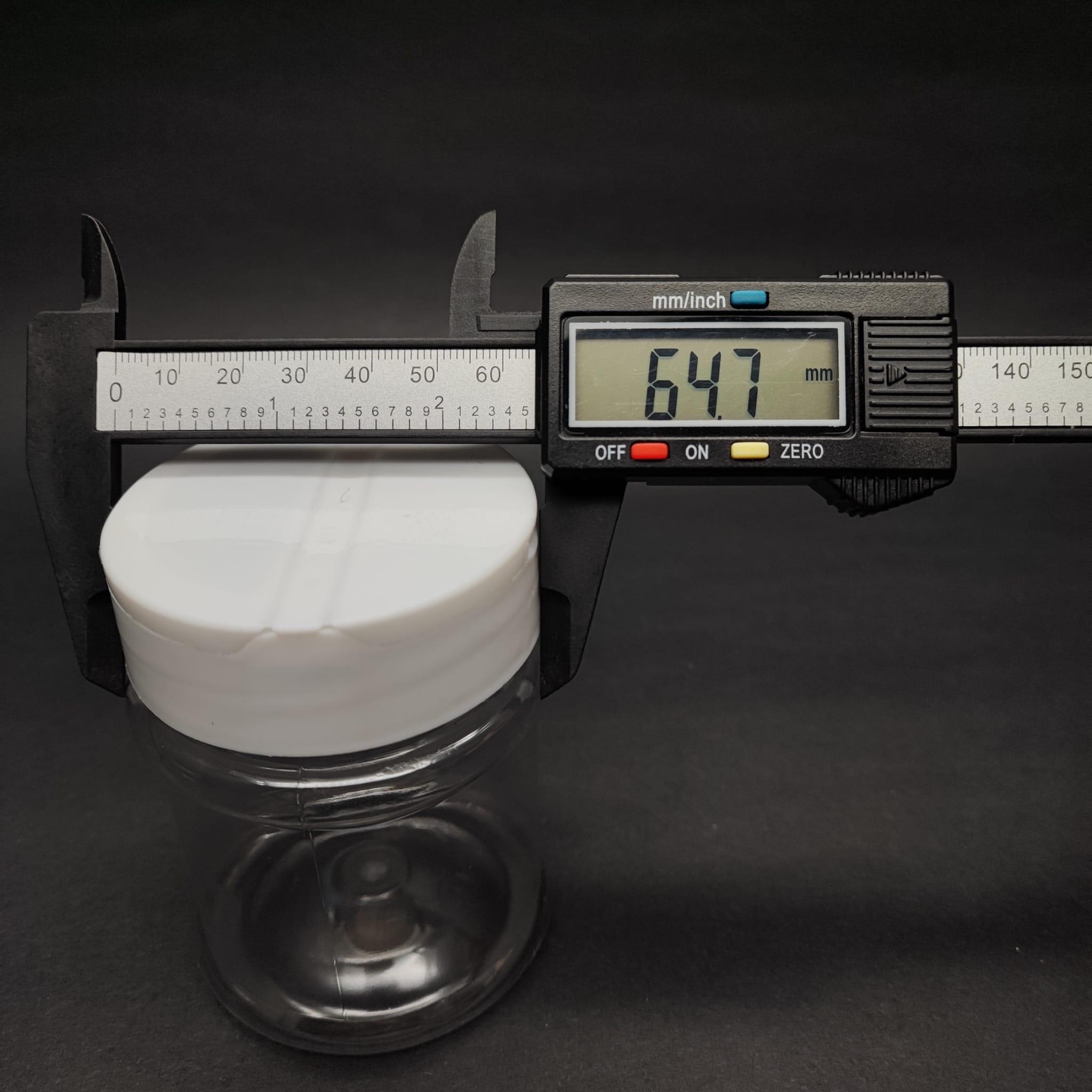 200 CC PET BAHARAT KAVANOZU - BEYAZ FLİPTOP BAHARAT KAPAKLI + SIZDIRMAZ KENDİNDEN YAPIŞKANLI KÖPÜK CONTALI -  toz kavanozu , baharat ambalajı , boş pudra şişesi . tuzluk , baharat düzenleyici set için kavanoz