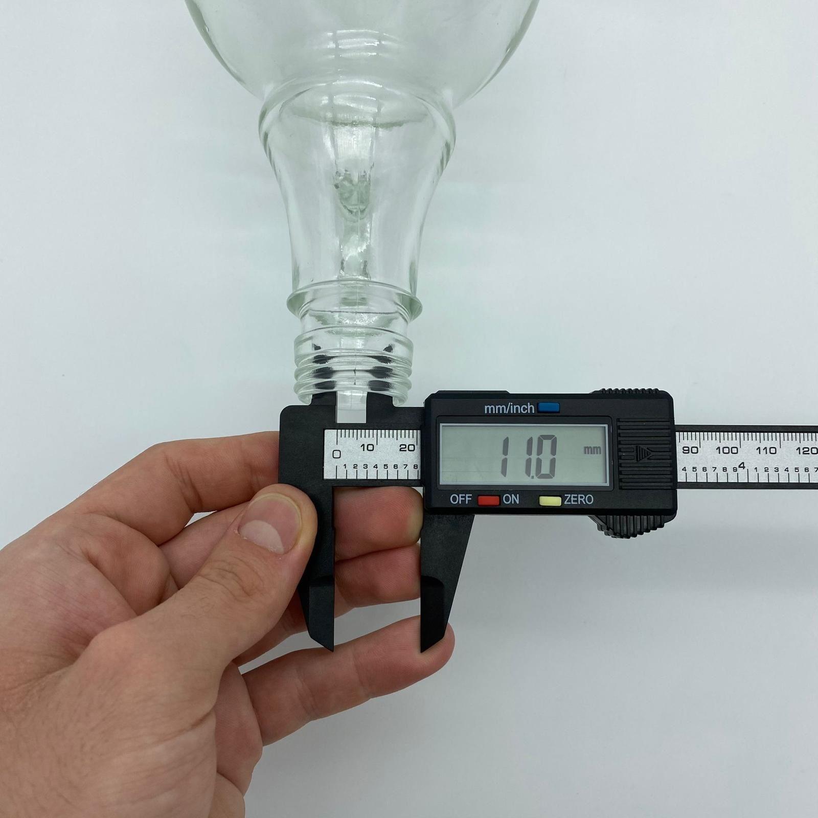 1000 CC ŞEFFAF CAM KULPLU GALON ŞİŞE KAPAKSIZ (31 AĞIZ) - 1000 ML KULPLU GALON - ŞİŞECAM ÜRÜN KODU: 190399