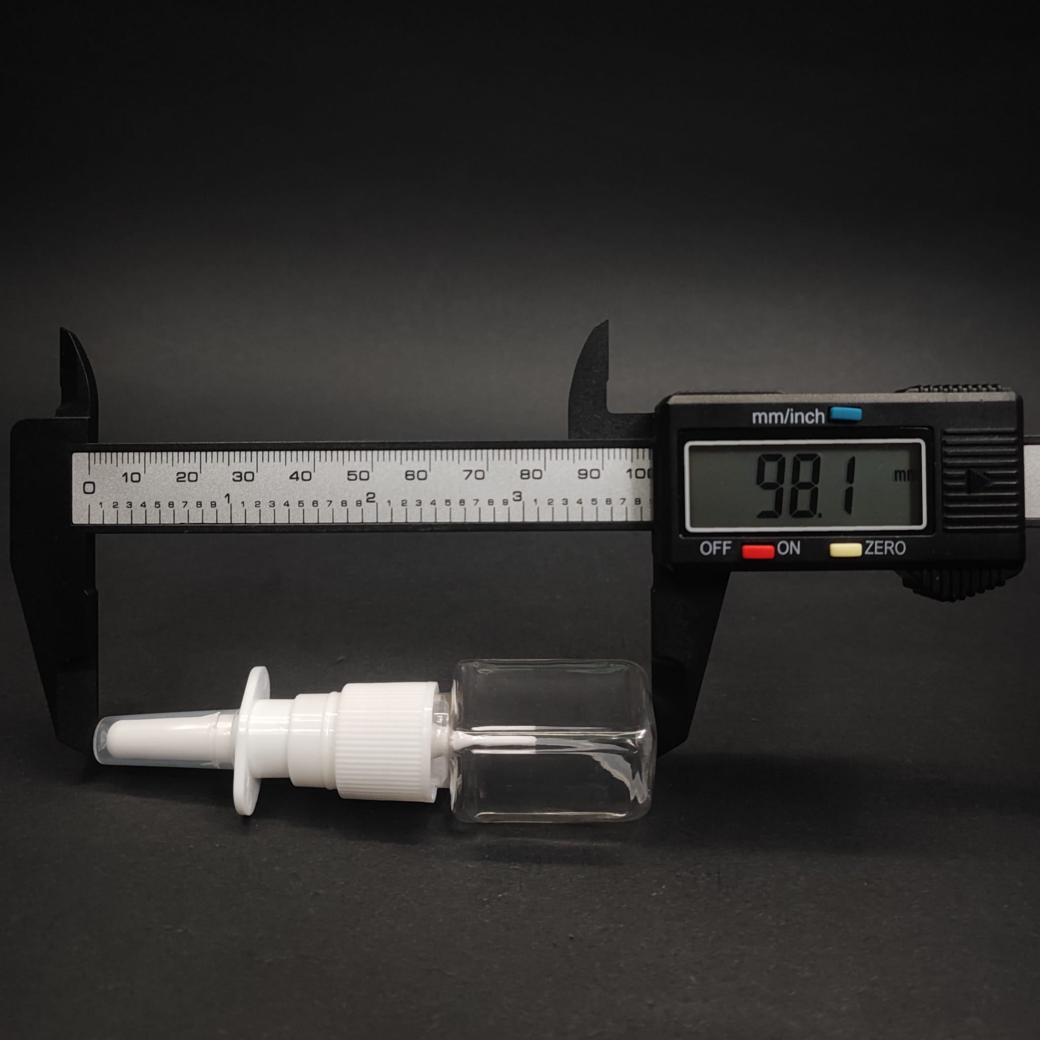 10 CC ŞEFFAF KARE PET ŞİŞE - NAZAL BURUN SPREYLİ 10 ML PLASTİK ŞİŞE