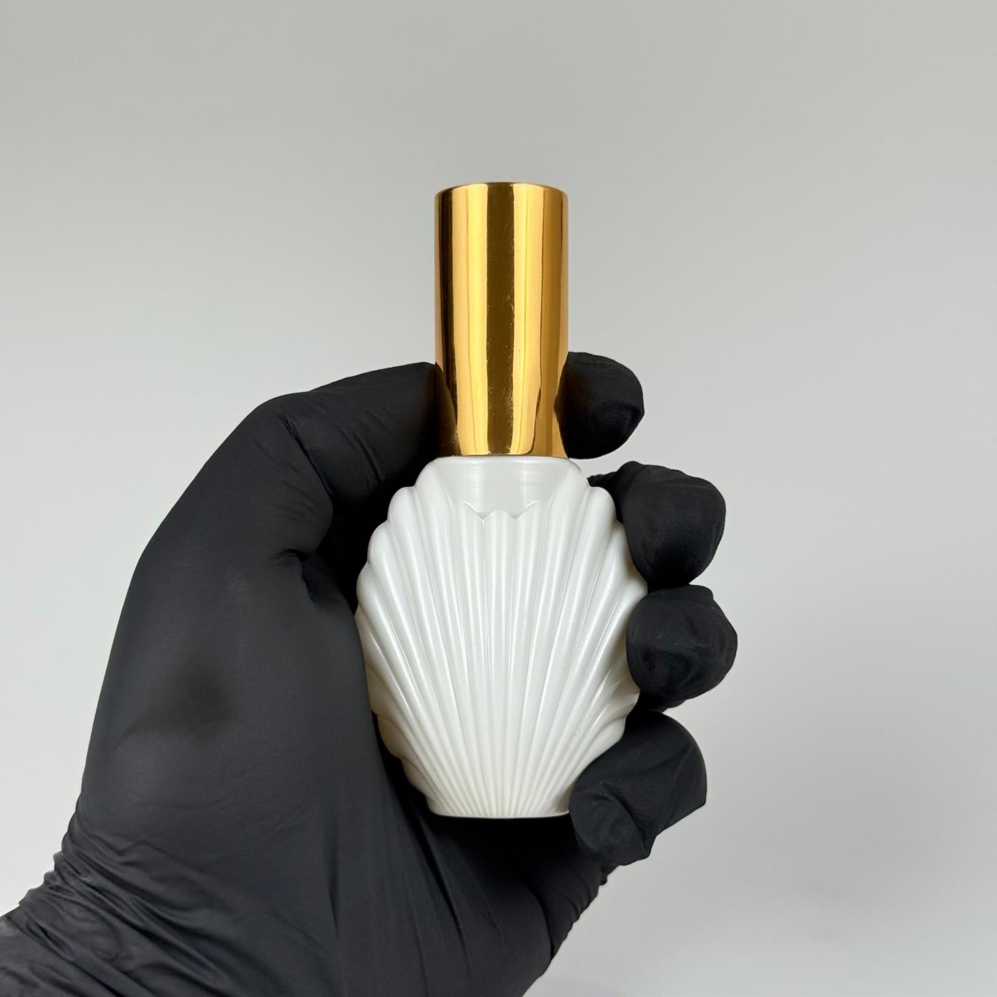 40 ML PET KOLONYA, PARFÜM VB ŞİŞELERİ - METAL ALÜMİNYUM GOLD KAPAK + VİDALI SPREY + 40 CC İSTİRİDYE BEYAZ ŞİŞE SET TAKIM
