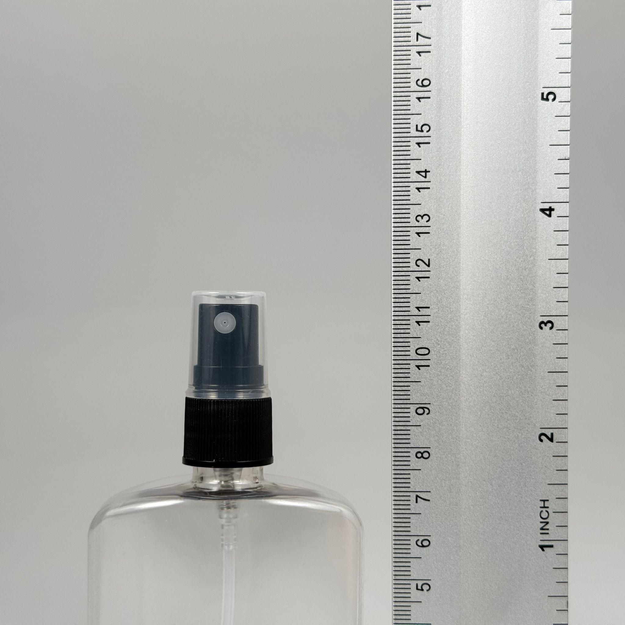 100 CC YASSI PLASTİK ŞİŞE - SİYAH SPREYLİ - 100 ML SPREYLİ PET ŞİŞE