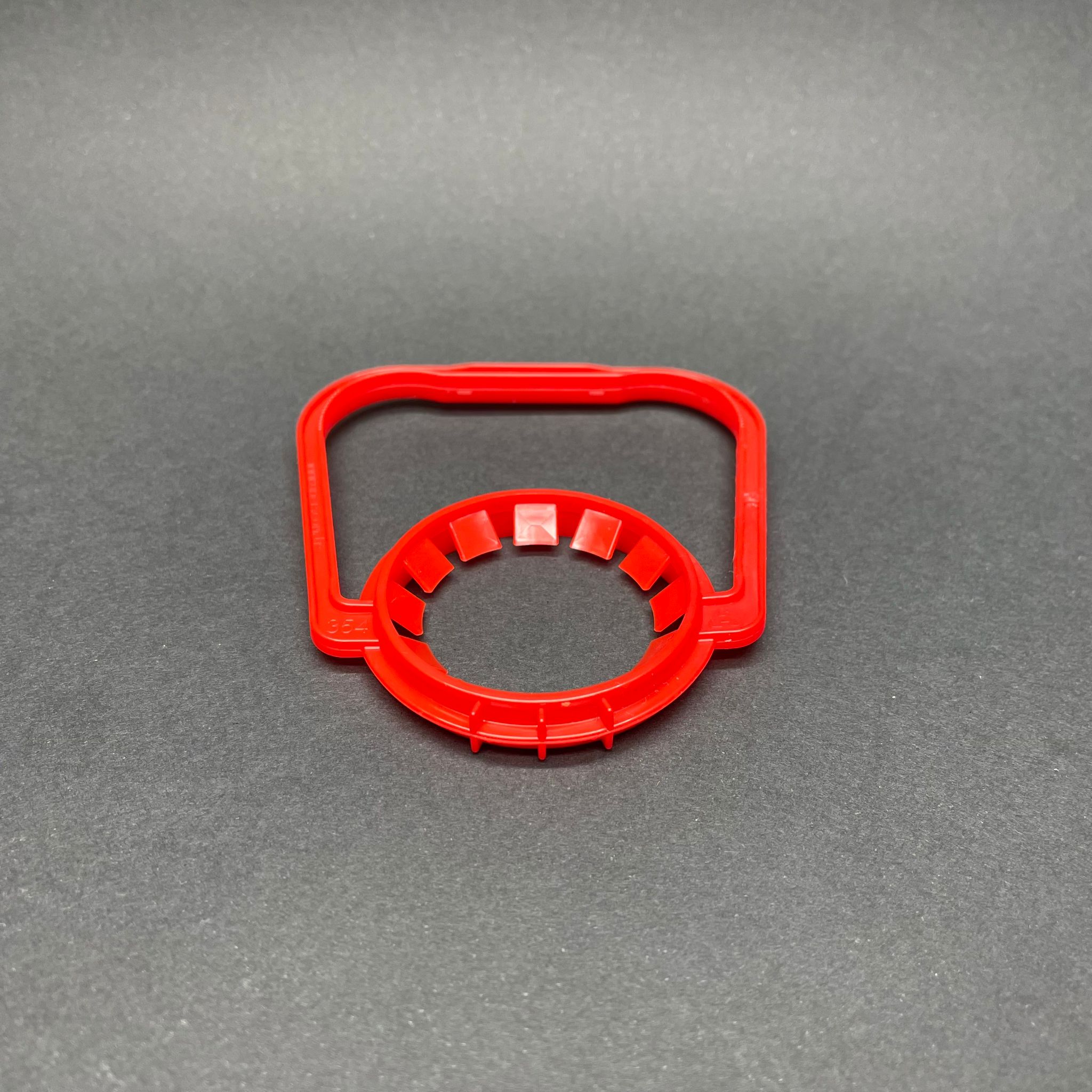 38 MM PLASTİK KULP - KIRMIZI - SU PETİ İÇİN PLASTİK KULP