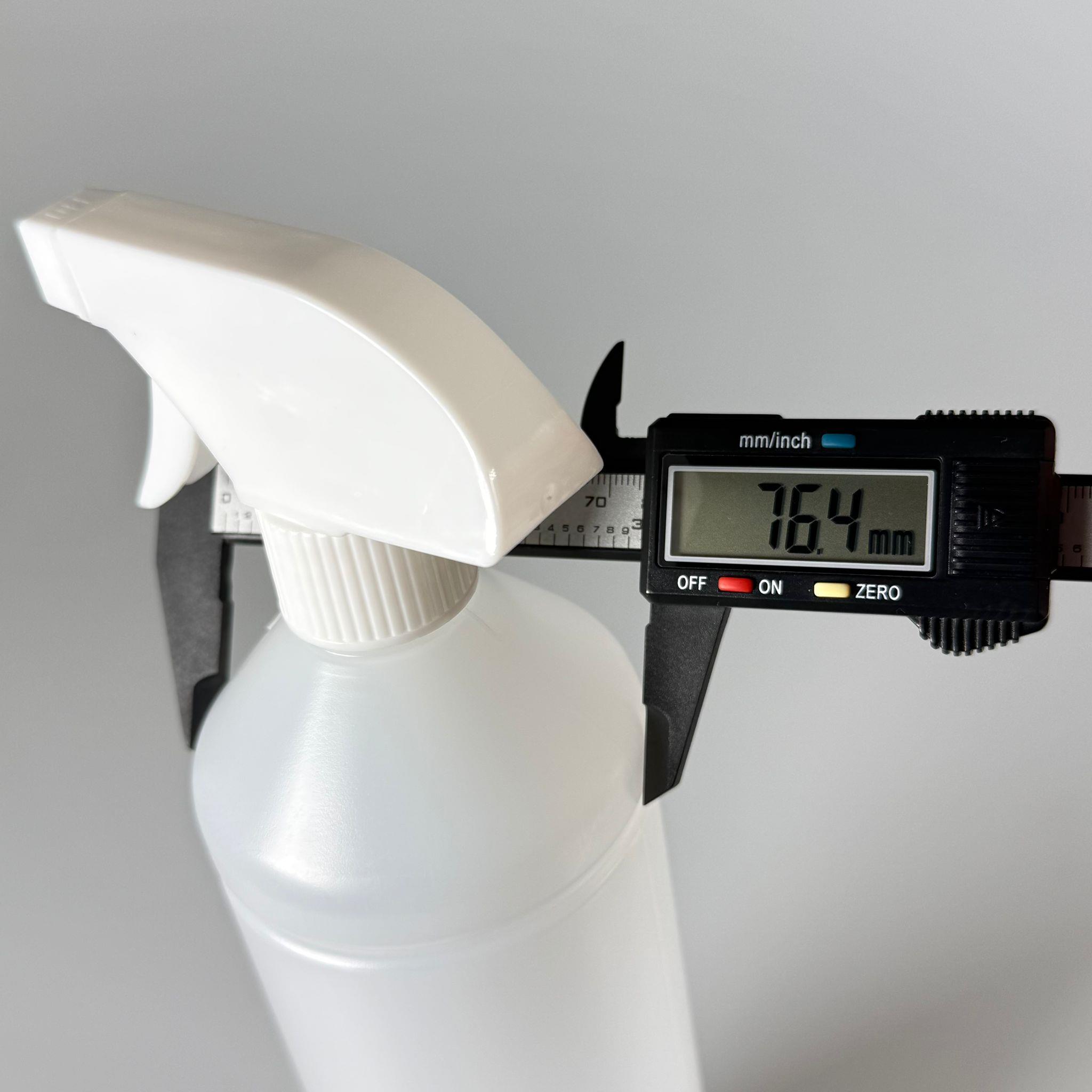 1000 CC TİNER ŞİŞESİ - BEYAZ  TRİGER TETİK SPREYLİ - 1000 ML KİMYASALA DAYANIKLI PLASTİK ŞİŞE - 1 LT POLİETİLEN ŞİŞE - UZUN