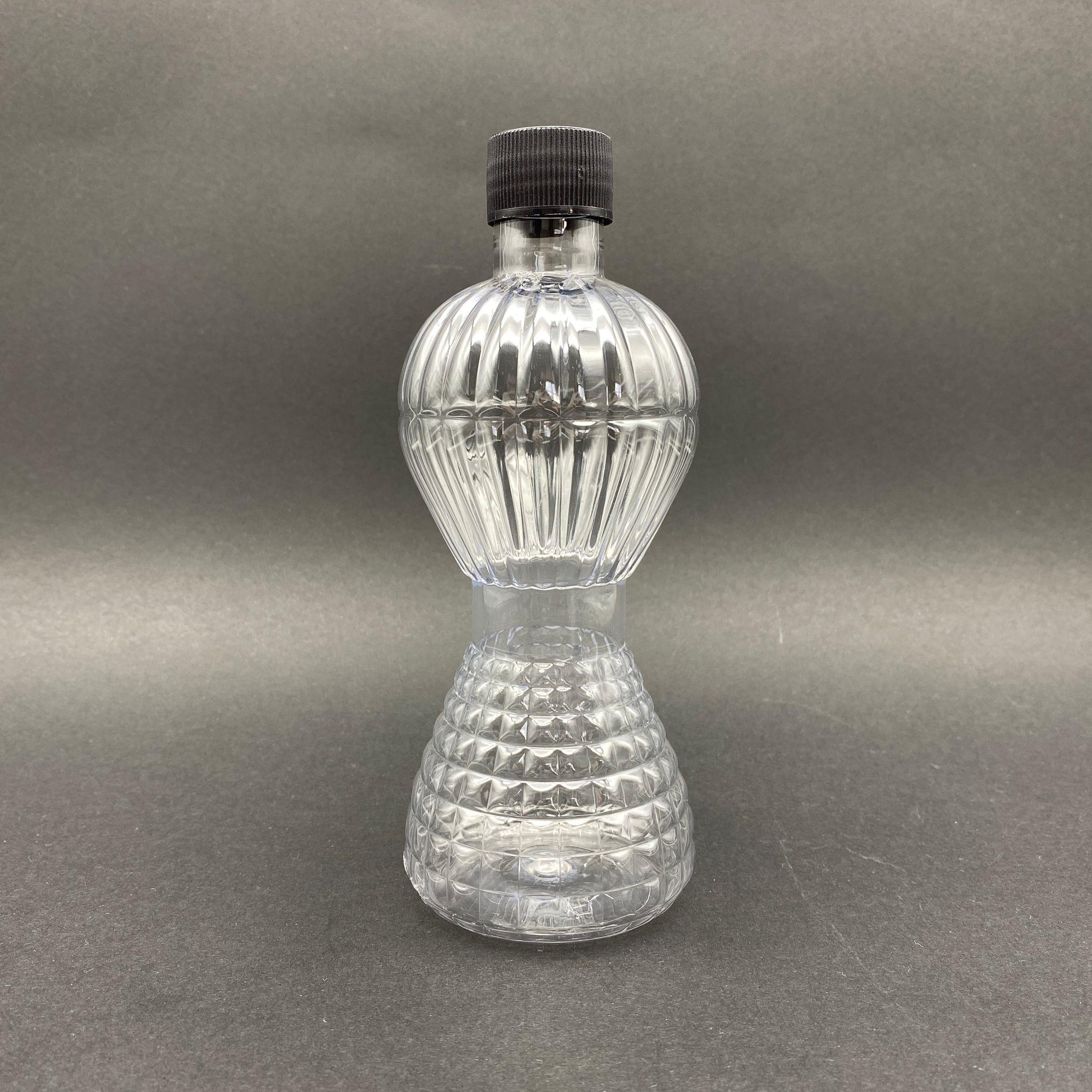 300 CC PIRLANTA KOLONYA ŞİŞESİ - CAMPET - SİYAH KAPAKLI - 300 ML CAMPET KOLONYA ŞİŞESİ