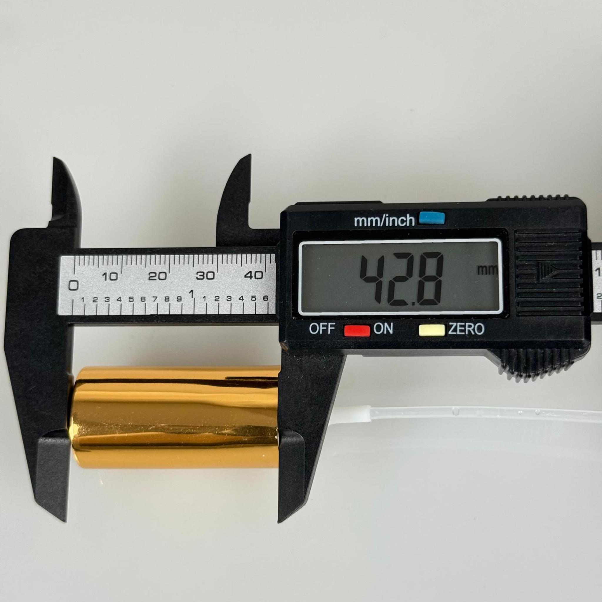 18 MM BEYAZ SPREY + GOLD ALÜMİNYUM KAPAKLI