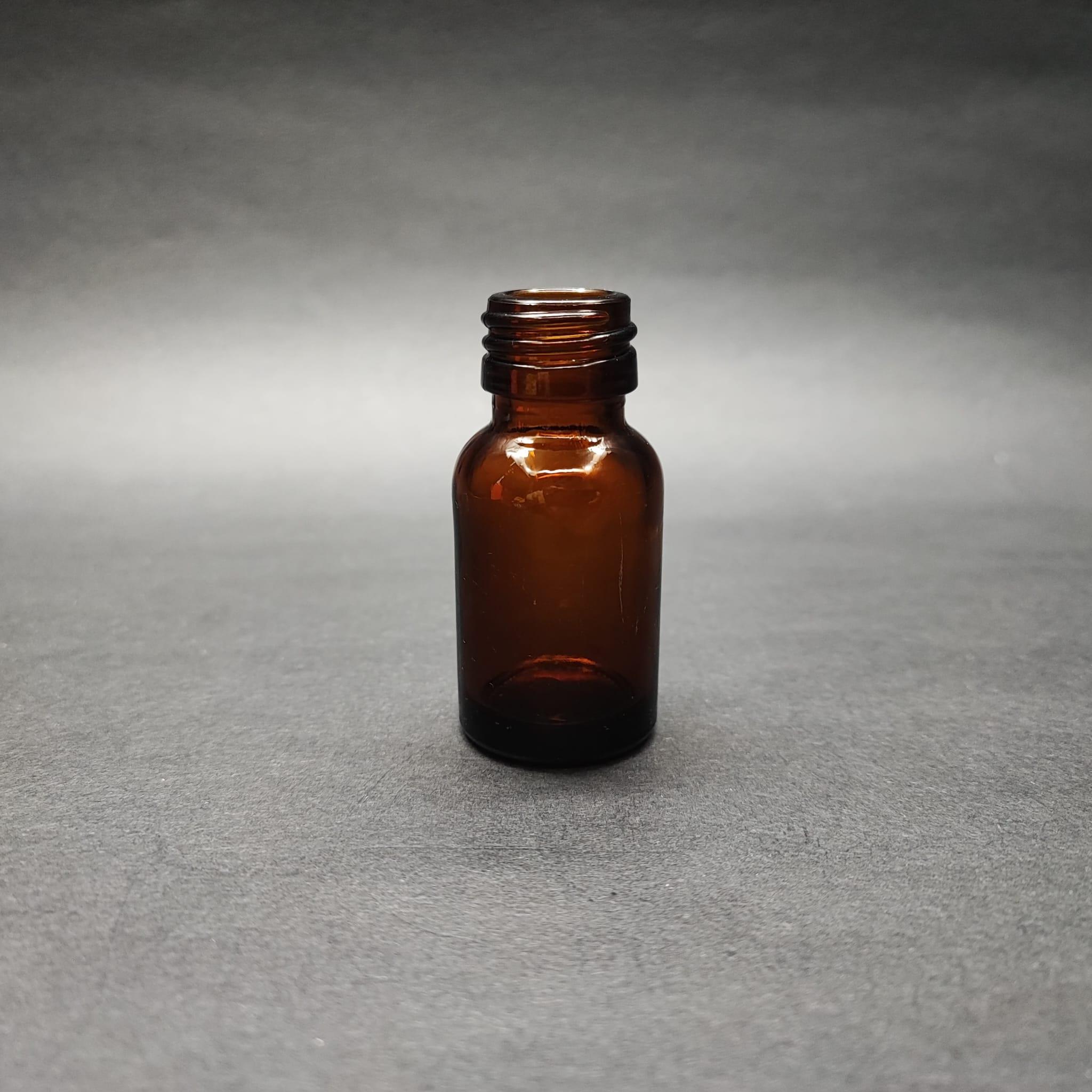 20 CC AMBER CAM ŞİŞE - 22 AĞIZ KAPAKSIZ - 20 ML KAHVERENGİ CAM ŞİŞE