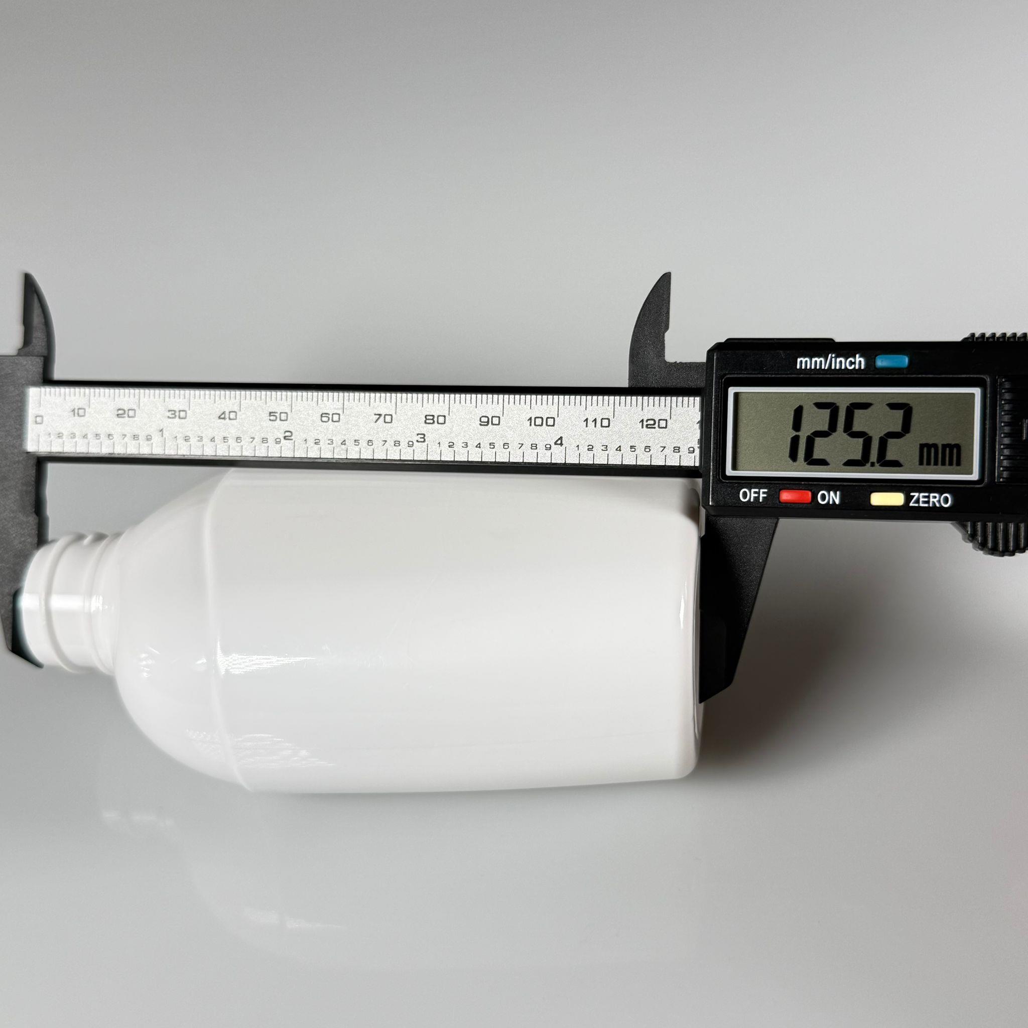 250 CC YASSI TOMBUL BEYAZ ŞAMPUAN ŞİŞESİ KAPAKSIZ (28 AĞIZ) - 250 ML BOŞ ŞAMPUAN ŞİŞESİ