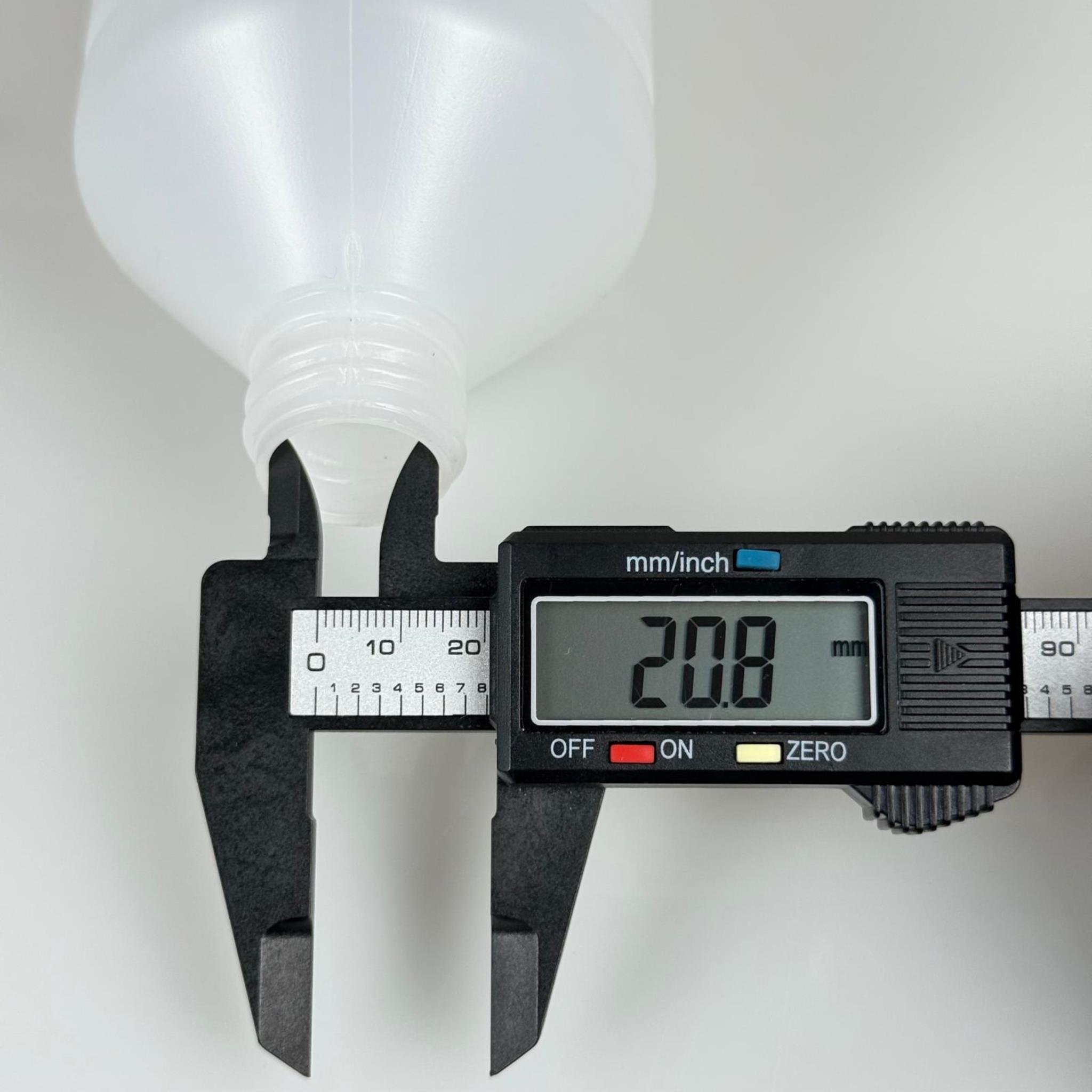 1 LİTRE TİNER ŞİŞESİ - 28 AĞIZ KAPAKSIZ - 1000 ML KİMYASALA DAYANIKLI PLASTİK ŞİŞE - 1 LT POLİETİLEN ŞİŞE UZUN