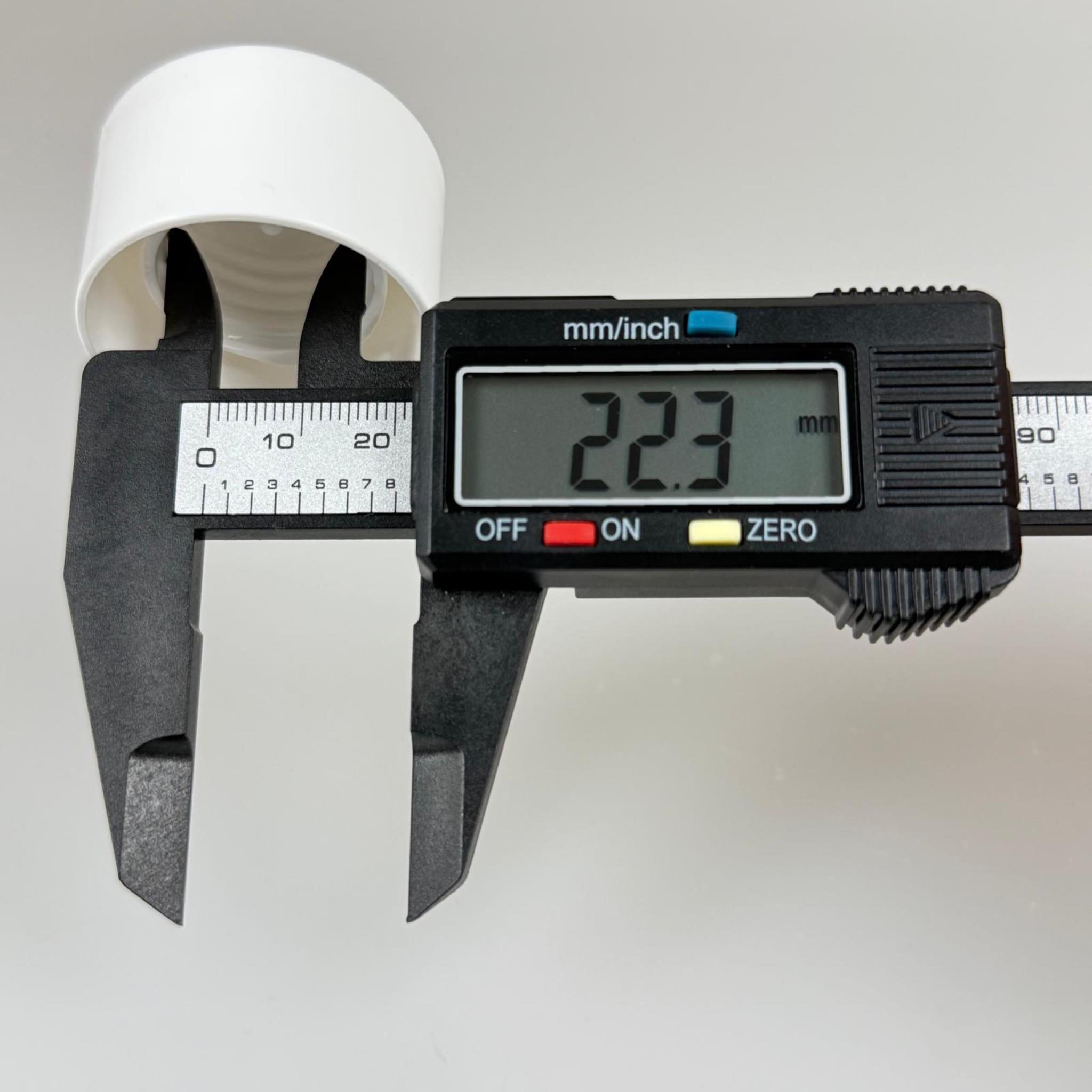 24 MM KOLONYA KAPAK BEYAZ