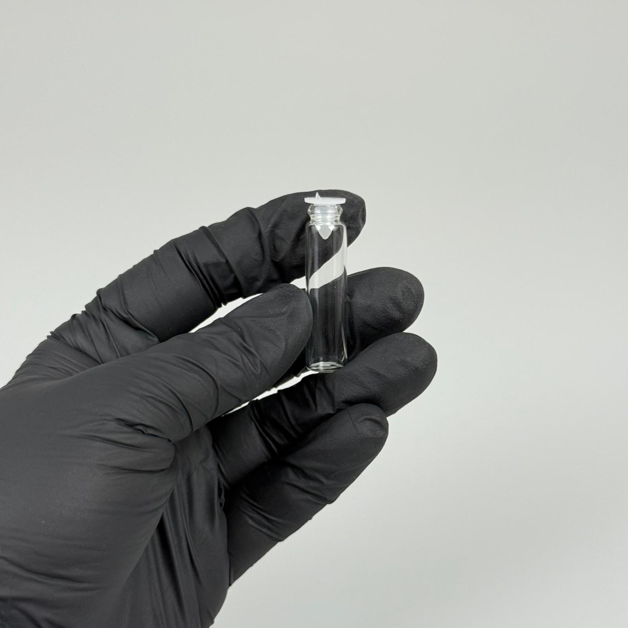 2 CC TESTER CAM ŞİŞE PLASTİK TIPALI - 2 ML MİNİ TESTER ŞİŞESİ - MİNİ CAM ŞİŞE TIPALI NUMUNE ŞİŞESİ