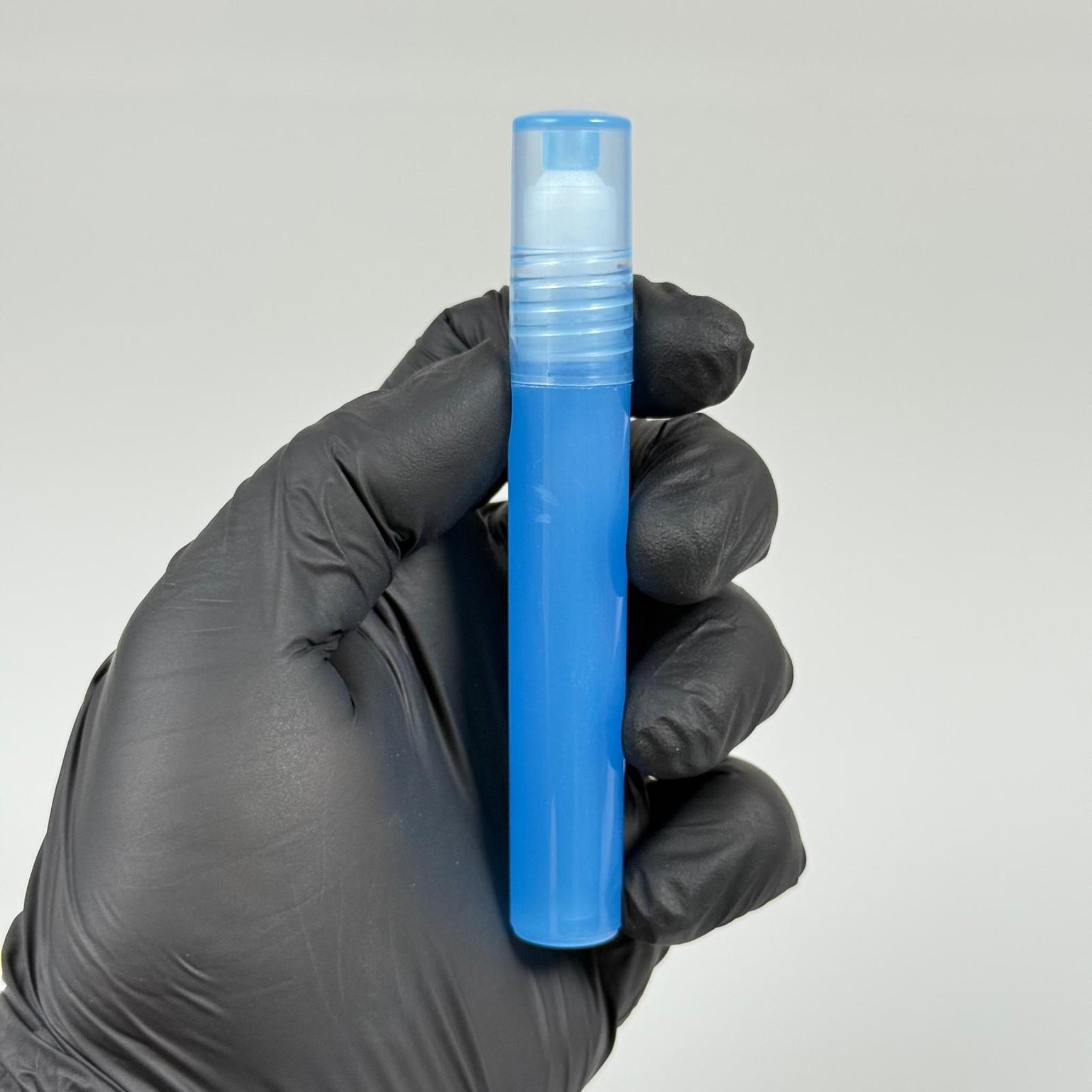 4,5 CC PLASTİK ROLL-ON ŞİŞE - BİLYELİ ŞİŞE - MİS ŞİŞESİ - ESANS ŞİŞESİ - KOKU - ŞİŞESİ - PARFÜMERİ ŞİŞESİ - MAVİ