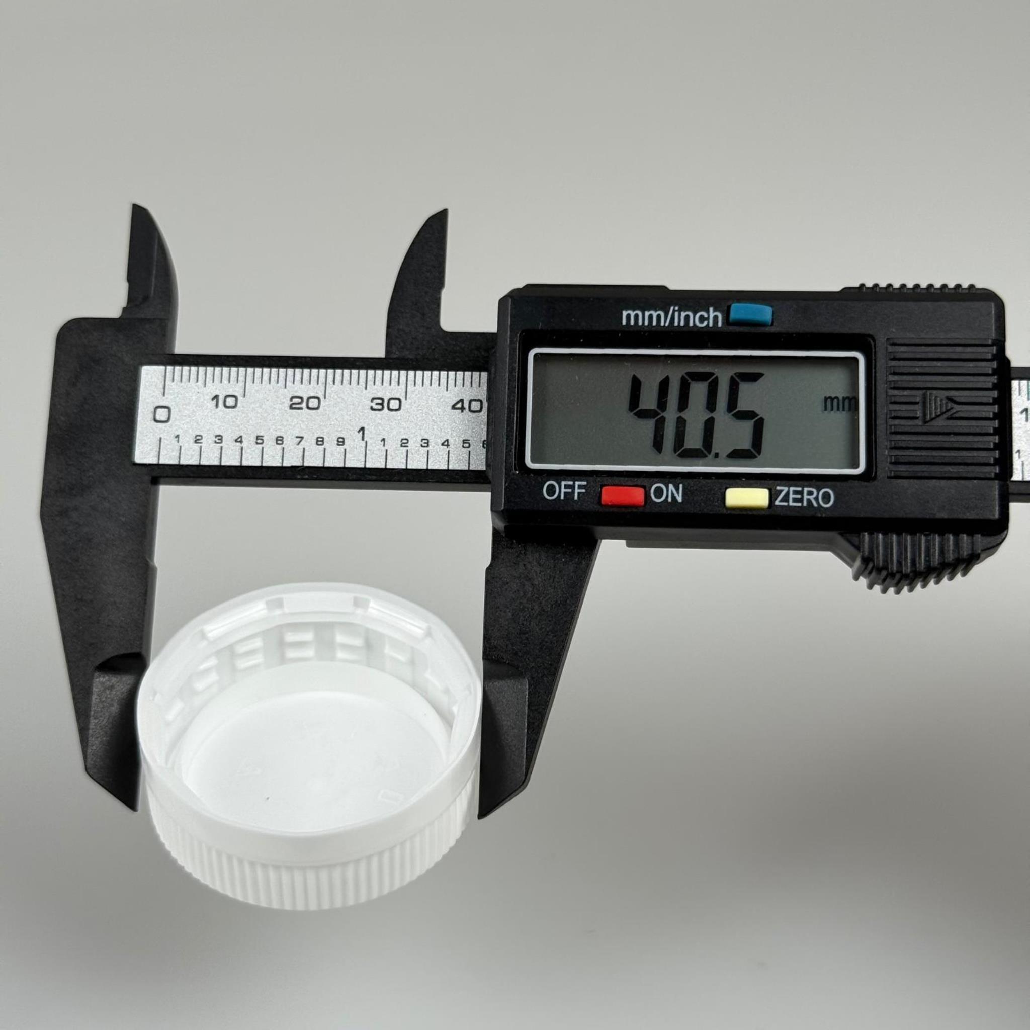 38 MM VİDALI KİLİTLİ PLASTİK KAPAK BEYAZ - SU PETİ KAPAĞI - KİLİTLİ - KAPAK KODU BERİCAP SK38/15 SFB3TECO-2 ATE(3431)