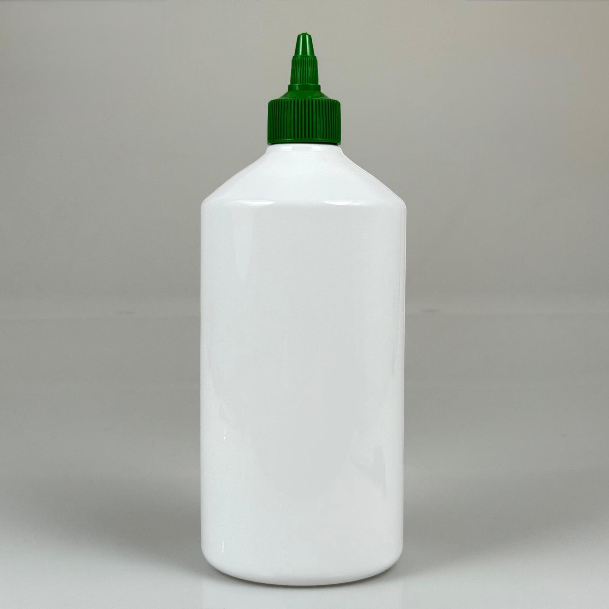 ZEYTİNYAĞI, SOS, ACI SOS, SİRKE, SRIRACHA VB BOŞ ŞİŞELERİ - YEŞİL SİVRİ TWİST AKITICI KAPAK + 950 ML BEYAZ PET PLASTİK ŞİŞE TAKIM