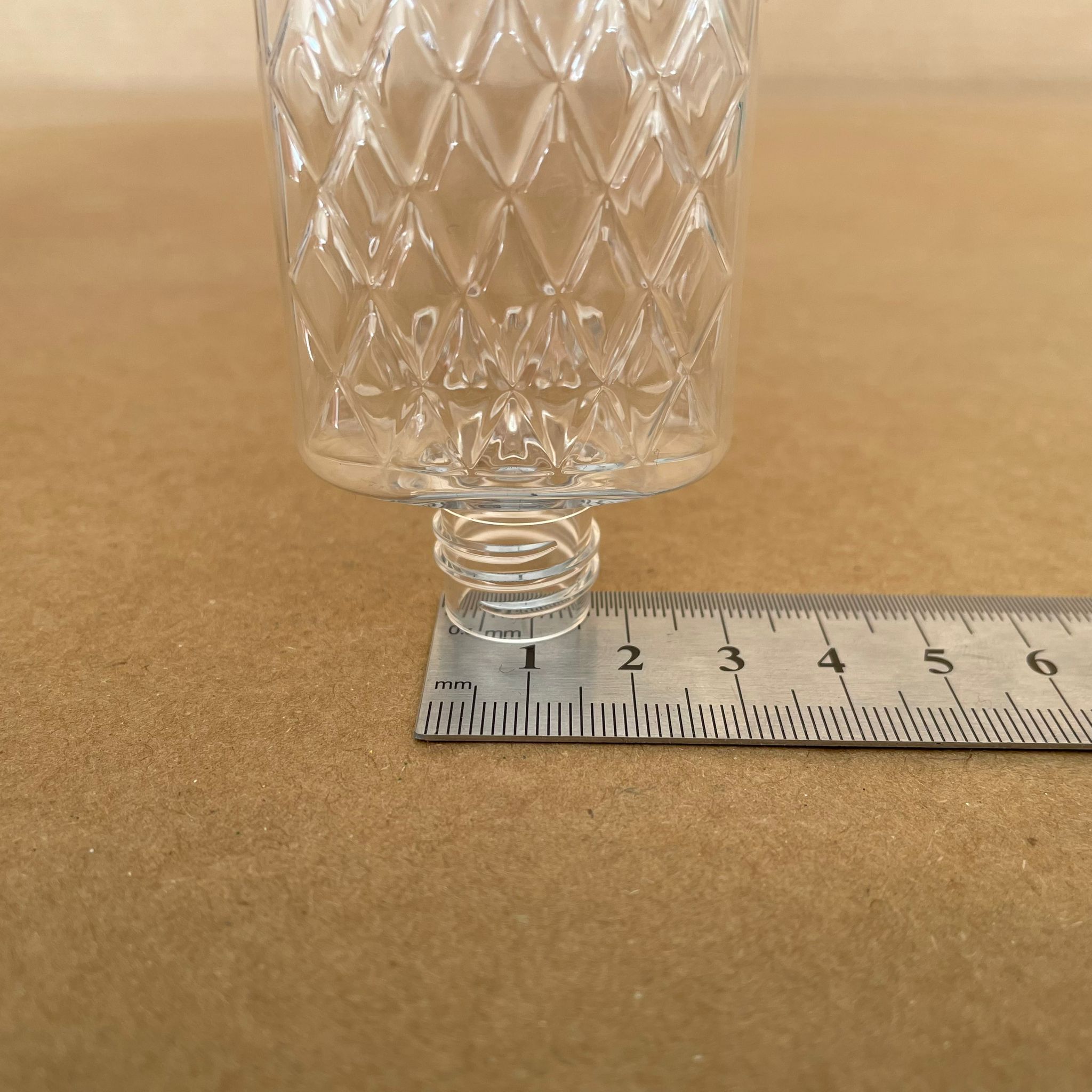 50 CC ŞEFFAF PET KÖŞELİ PARFÜM ŞİŞESİ - 18 AĞIZ - 50 ML PLASTİK PARFÜM - KOLONYA ŞİŞESİ