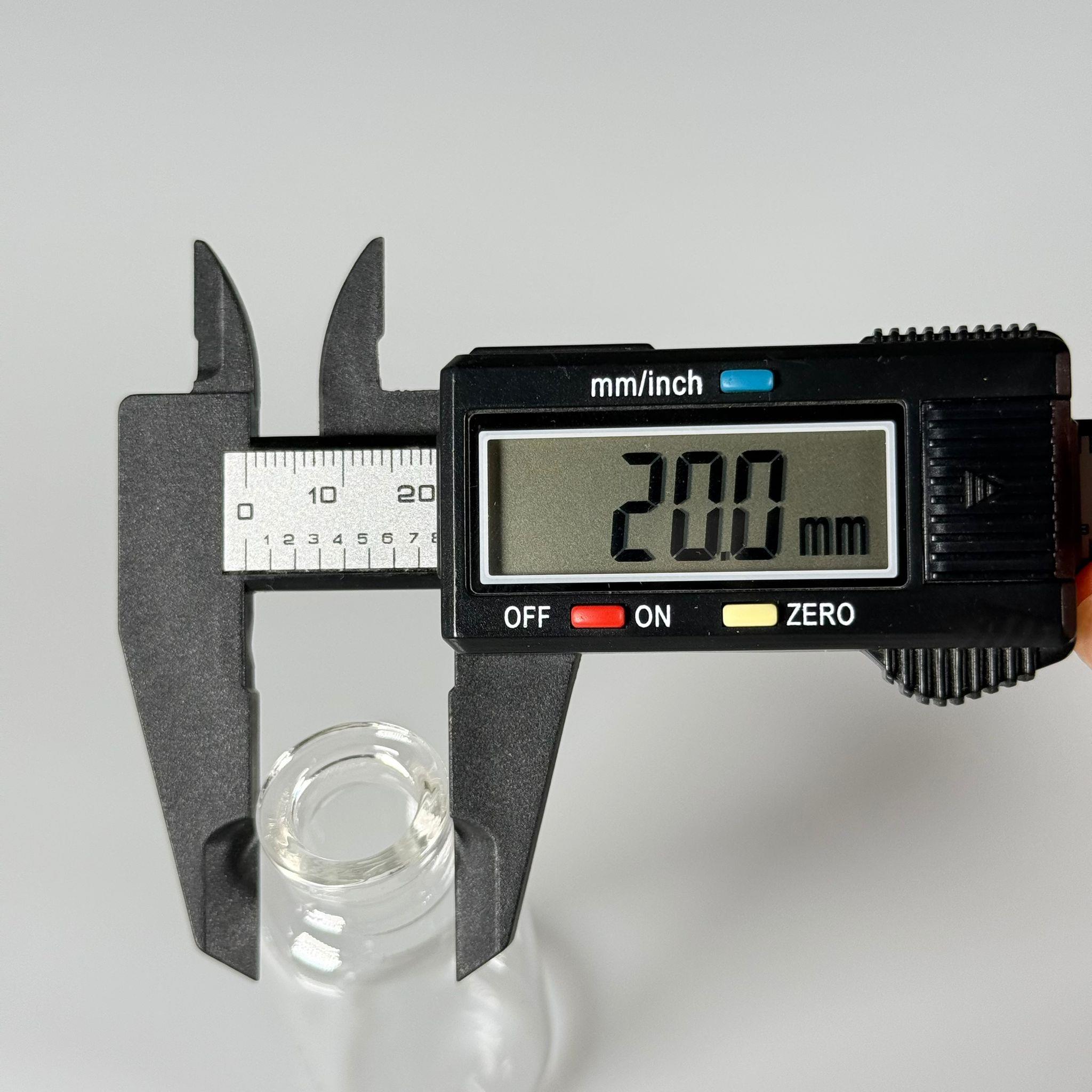 BOROSİLİKAT ŞEFFAF CAM ŞİŞE - 25 CC - 30x55 MM - ÇEKME CAM BORU FLAKON İNCE PENİSİLİN ŞİŞESİ - AĞIZ ÇAPI 20 MM