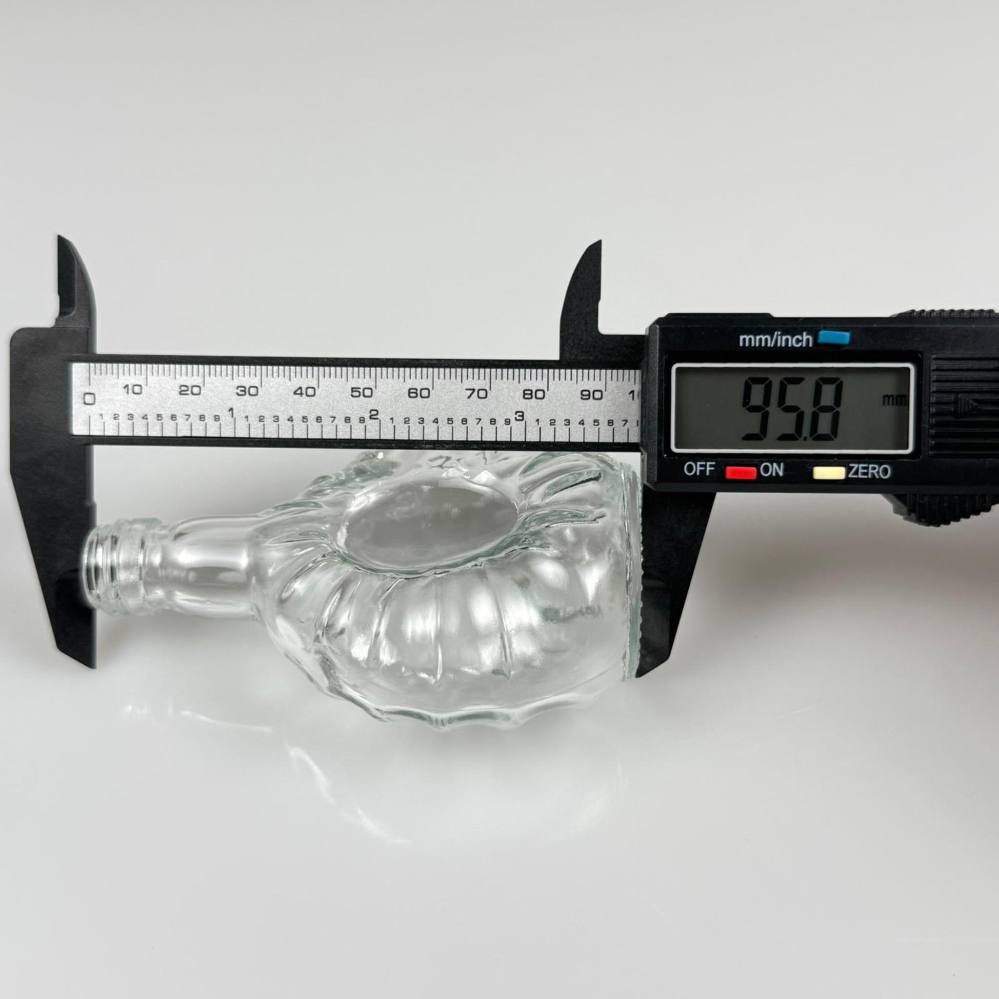 50 CC BOĞAZLI YASSI CAM ŞİŞE - 18 MM AĞIZ - 50 ML PRESTİJLİ ŞİŞE